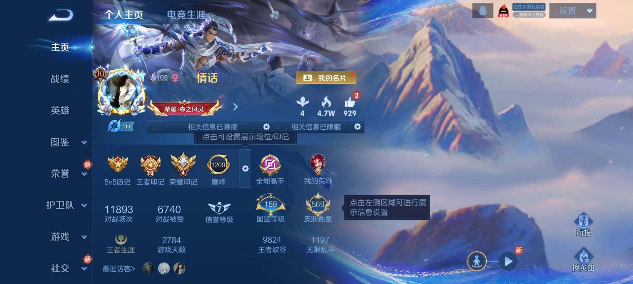 WZQM4228955王者荣耀账号详情图12 WZQM4228955王者荣耀账号详情图12