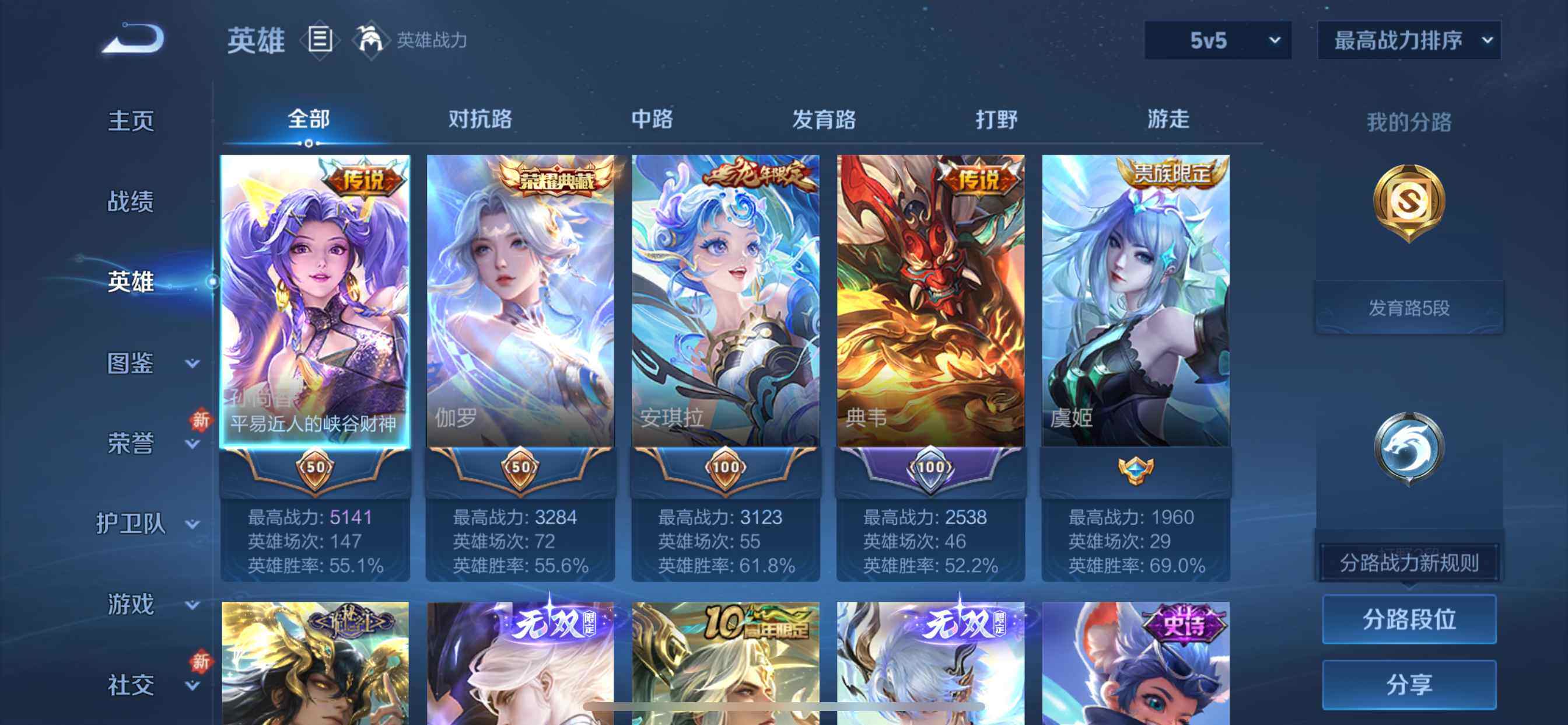 WZDN4217963王者荣耀账号详情图4