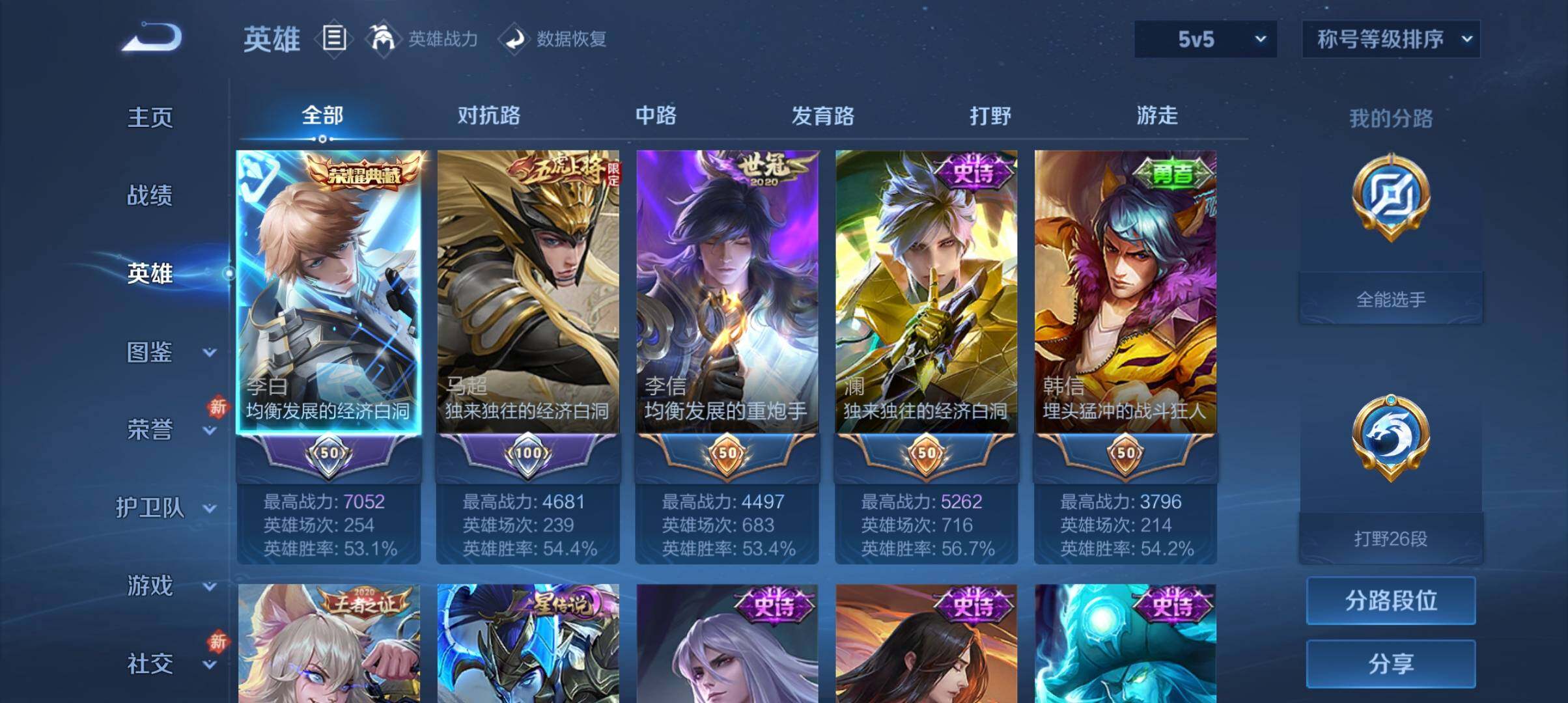 WZLE4220229王者荣耀账号详情图16