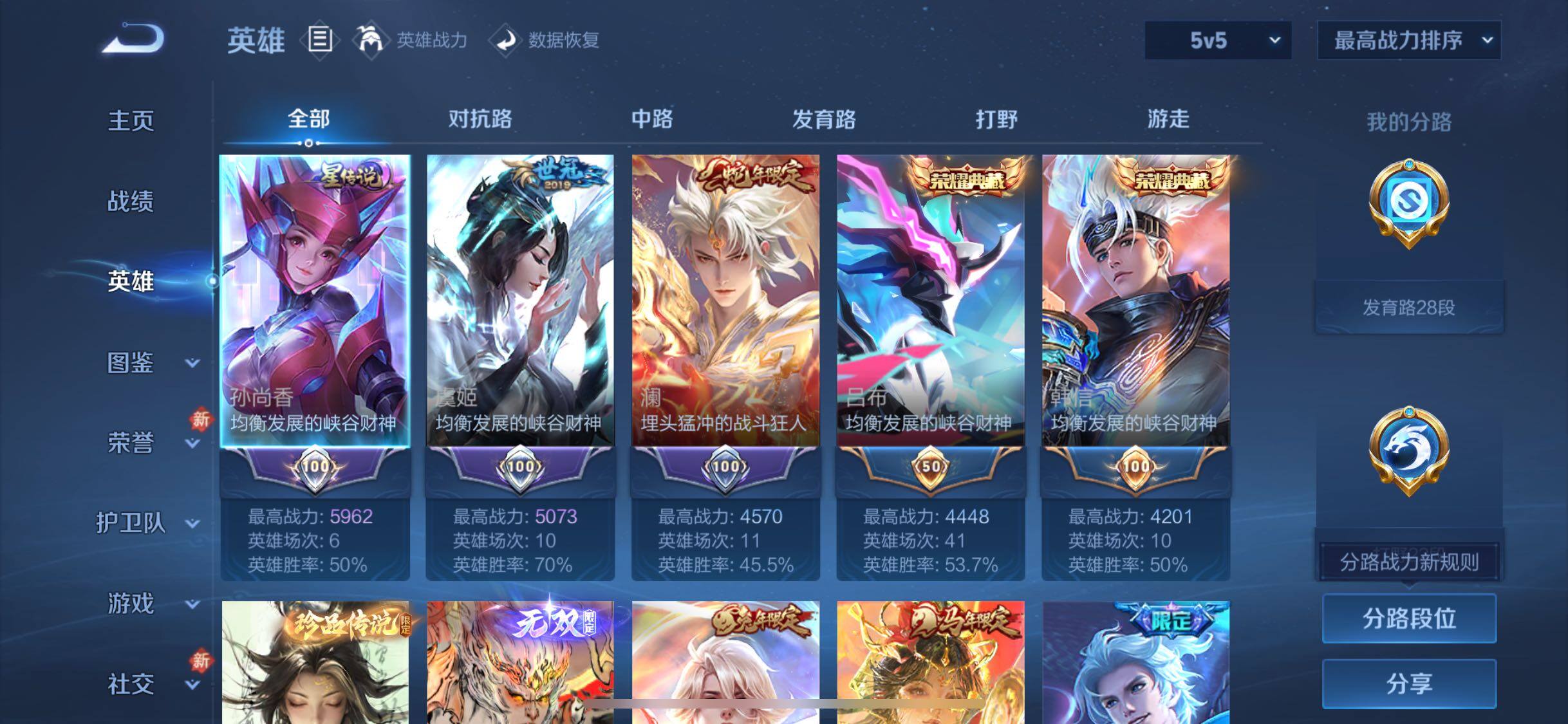 WZCMW4229883王者荣耀账号详情图3