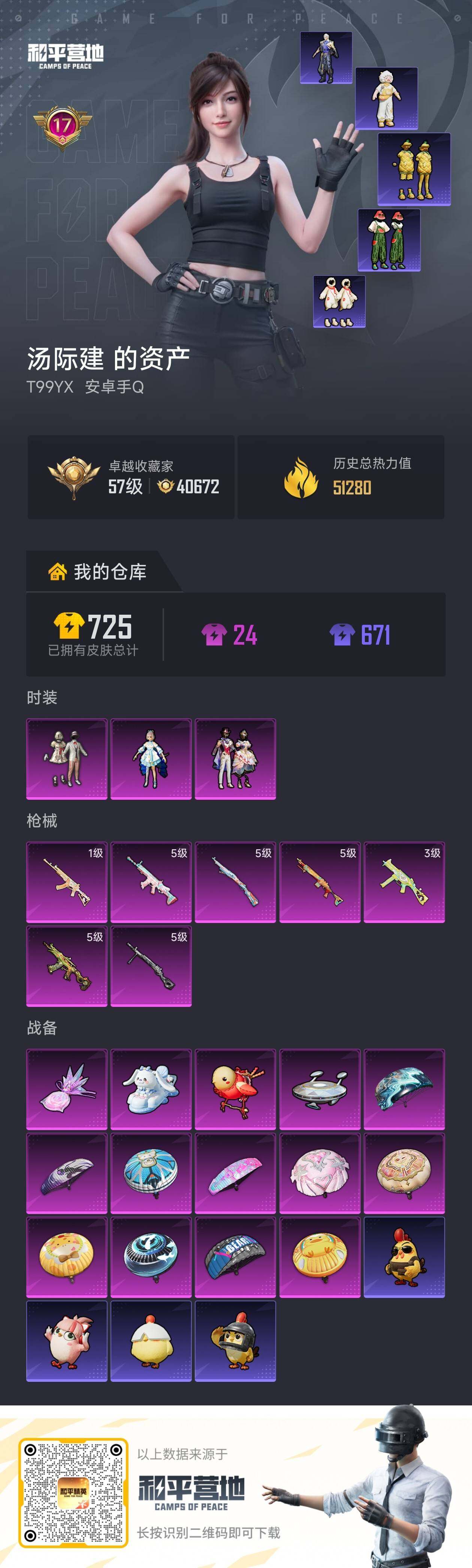 HPQM4139311和平精英账号详情图6