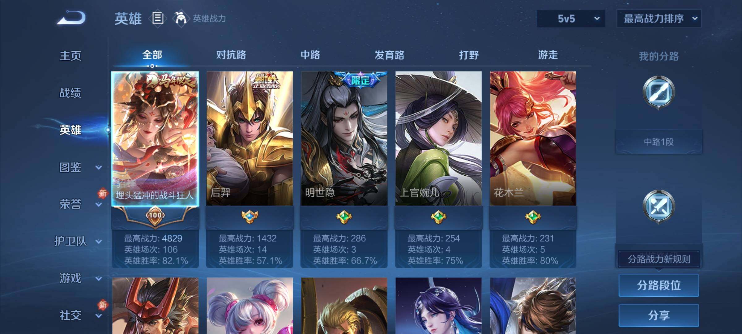 WZCMY4220003王者荣耀账号详情图3