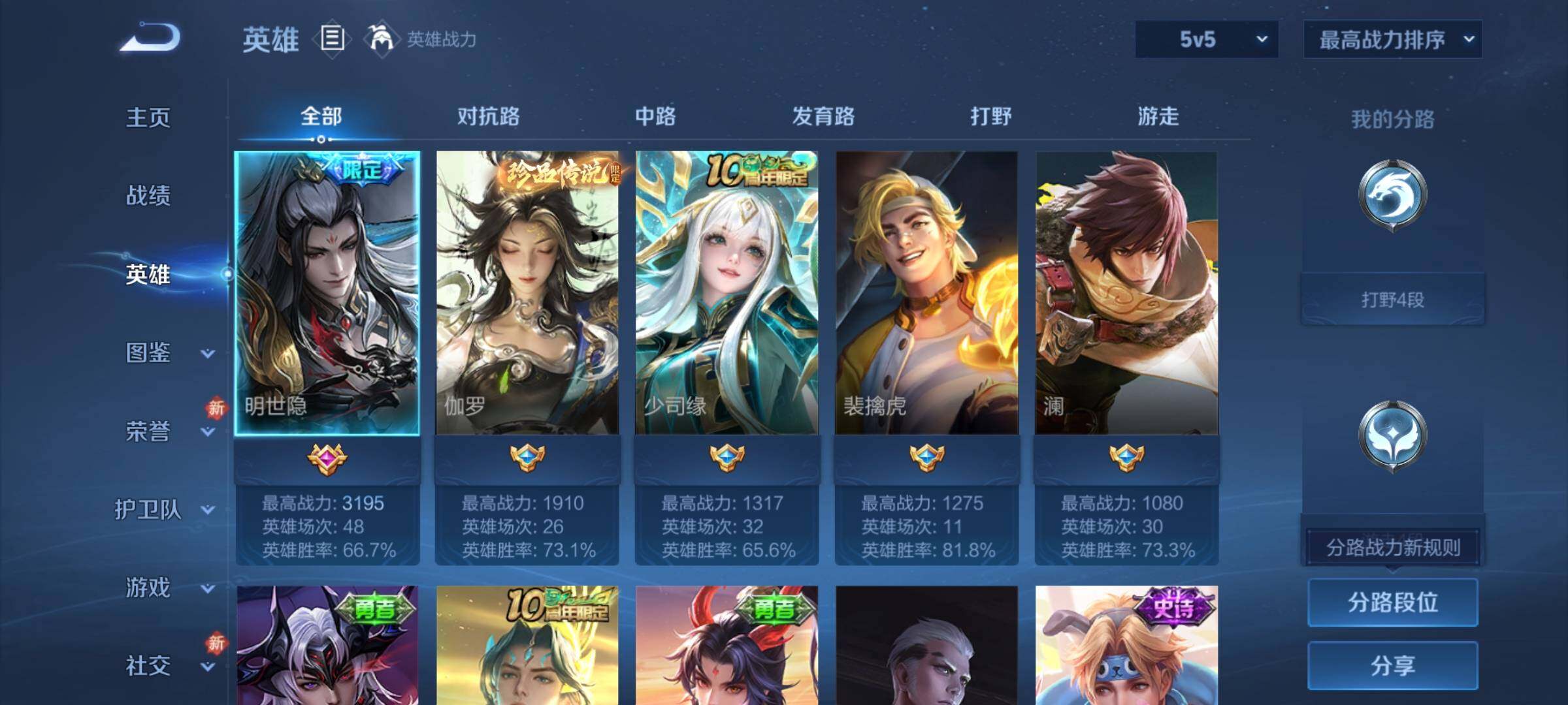 WZCMY4220025王者荣耀账号详情图3