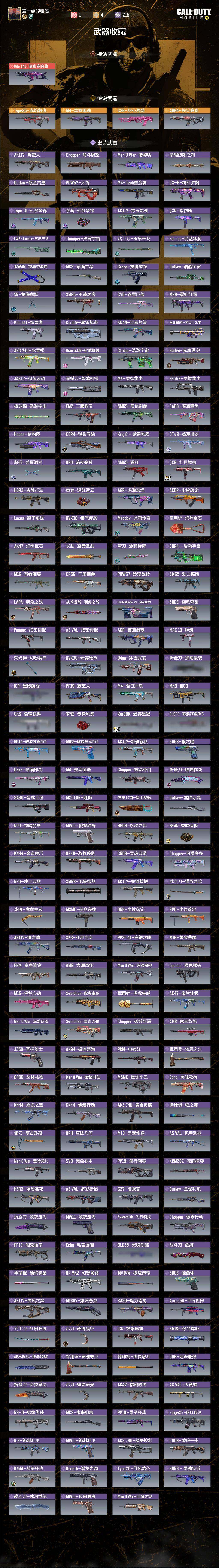 SMCMW42290使命召唤手游账号详情图6 SMCMW42290使命召唤手游账号详情图6