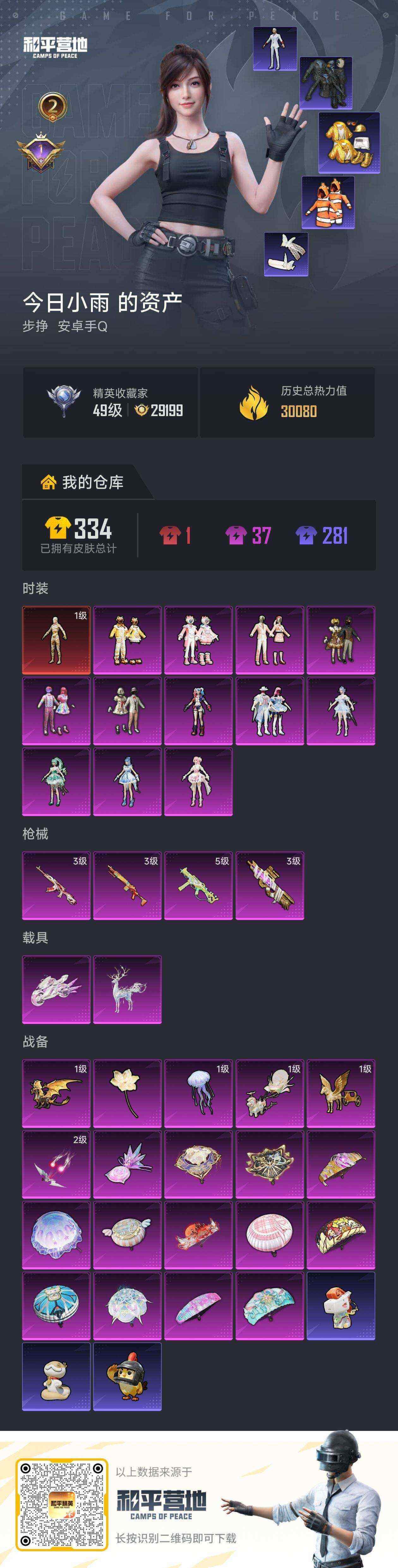 HPQM4139319和平精英账号详情图5