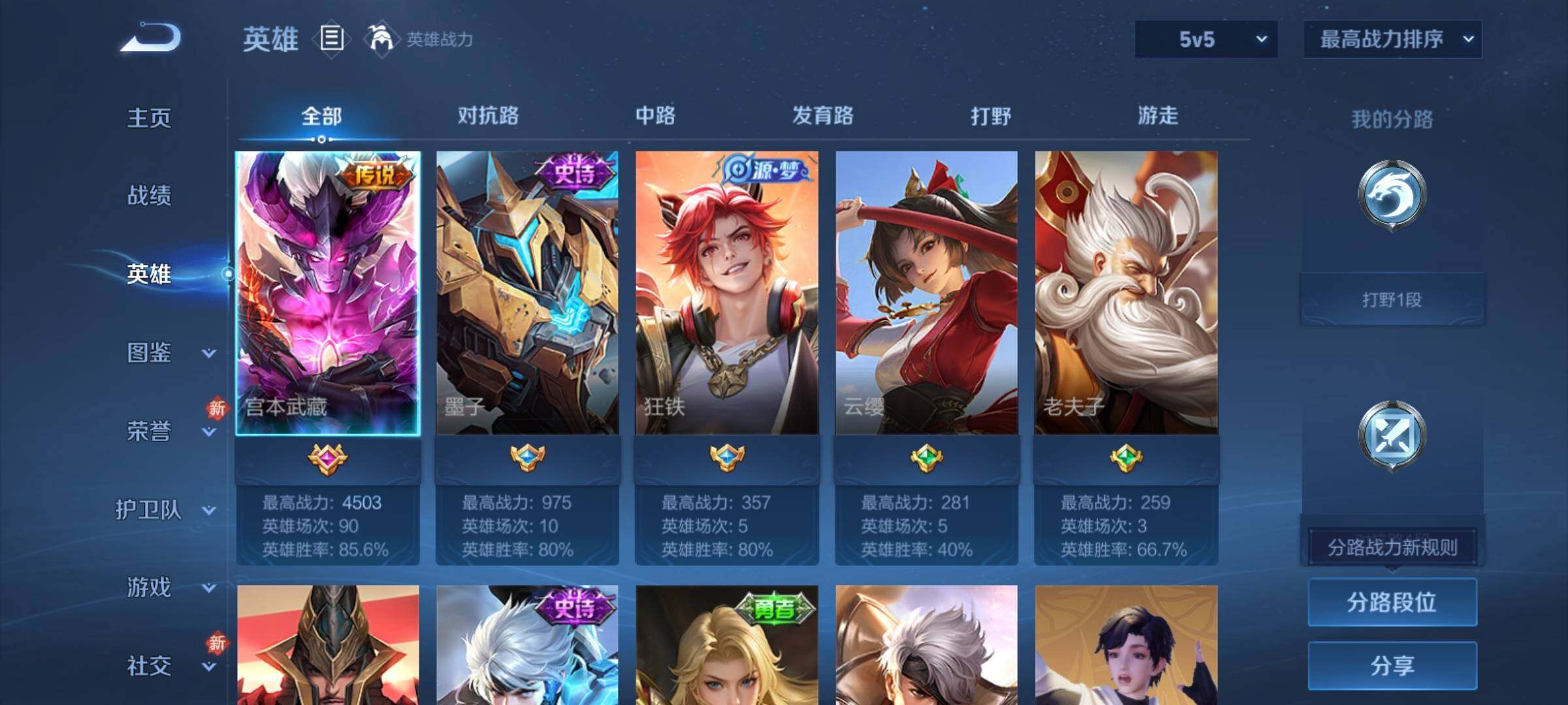 WZCMY4221174王者荣耀账号详情图3