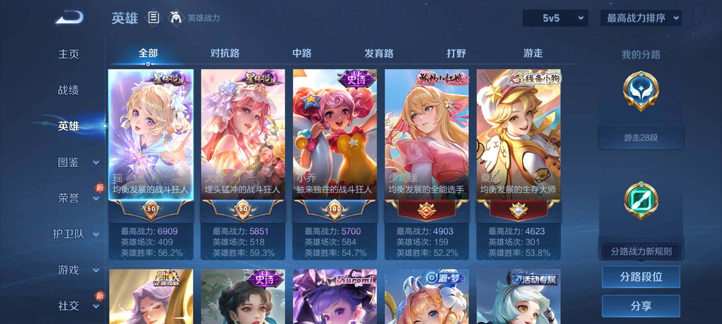 WZCMY4220083王者荣耀账号详情图3