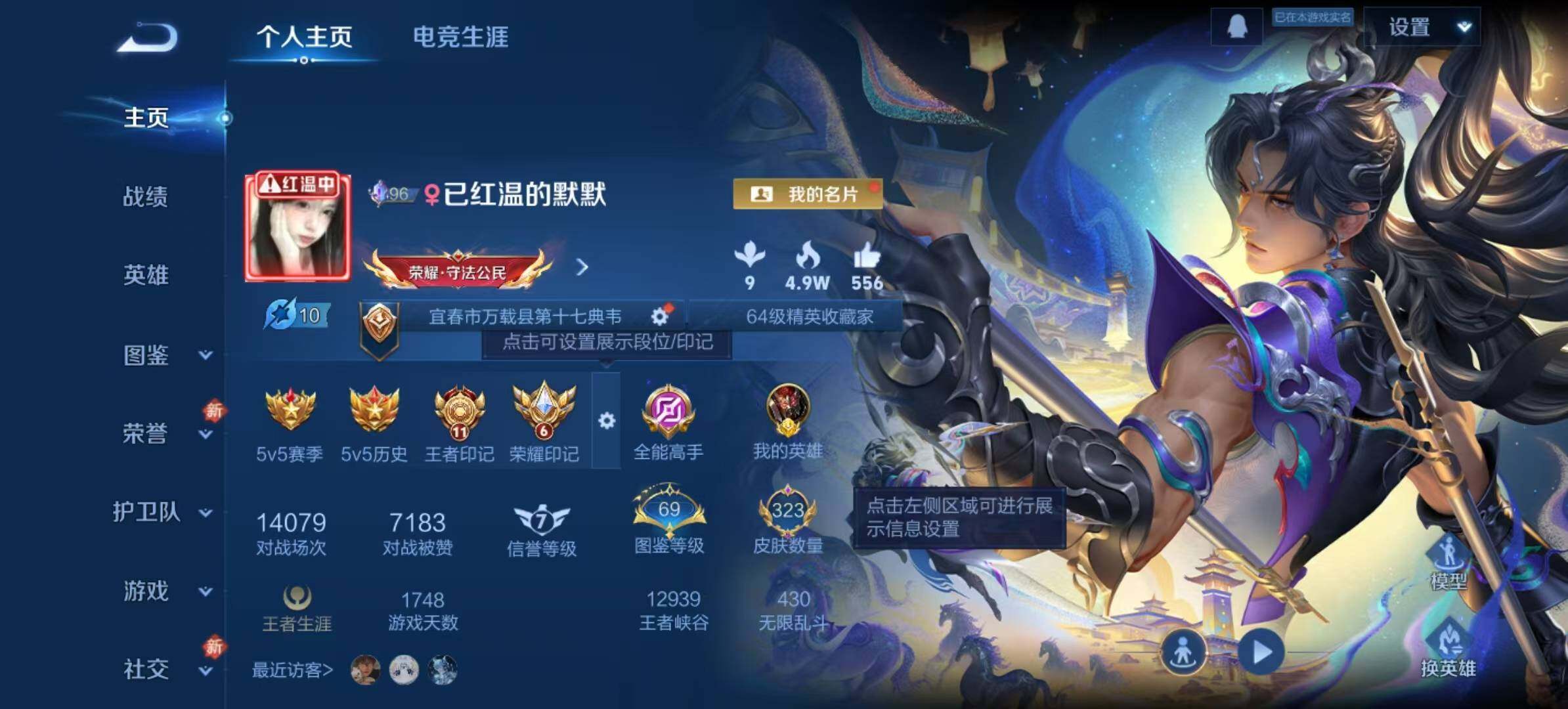 WZCMW4229301王者荣耀账号详情图11