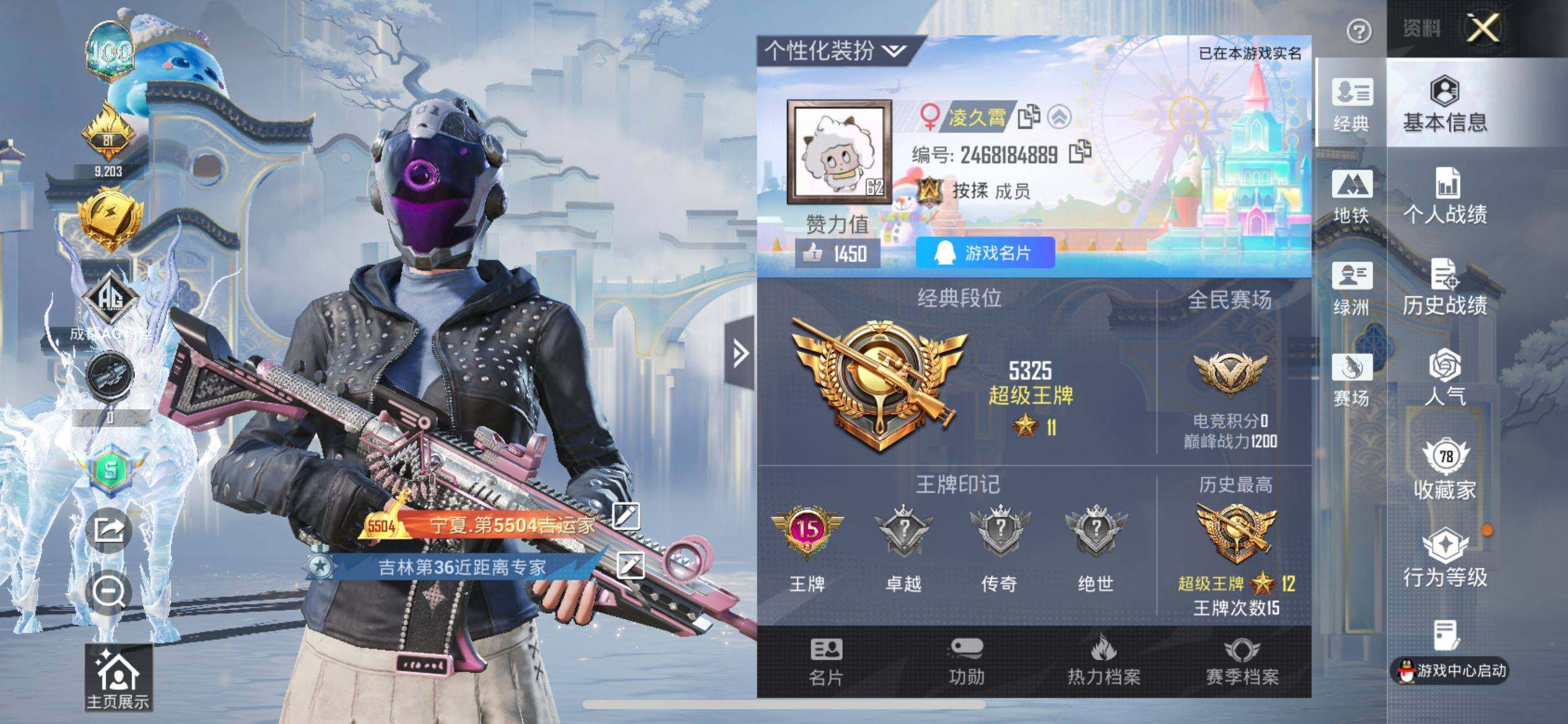 HPQM4135817和平精英账号详情图3