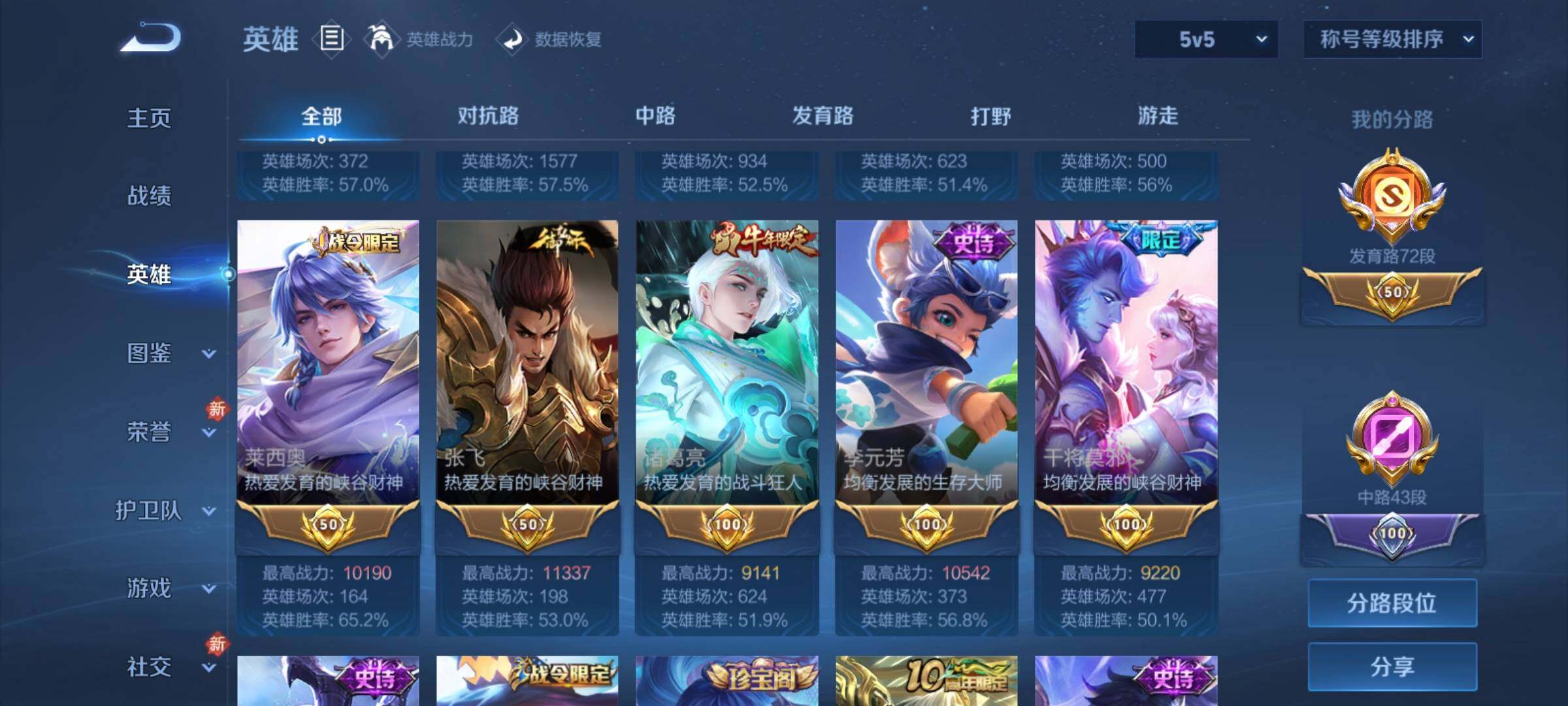 WZCMY4221287王者荣耀账号详情图4