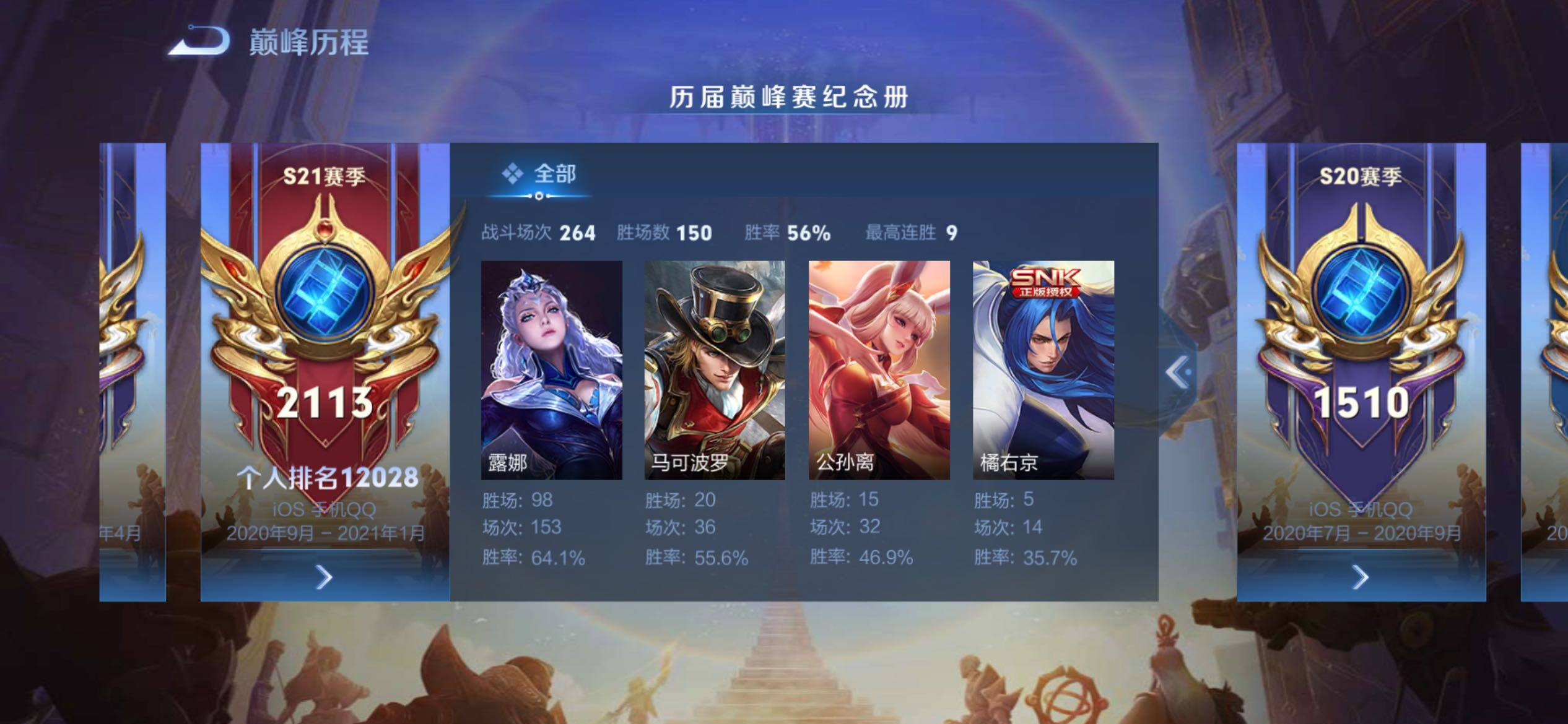 WZCMY4221306王者荣耀账号详情图4