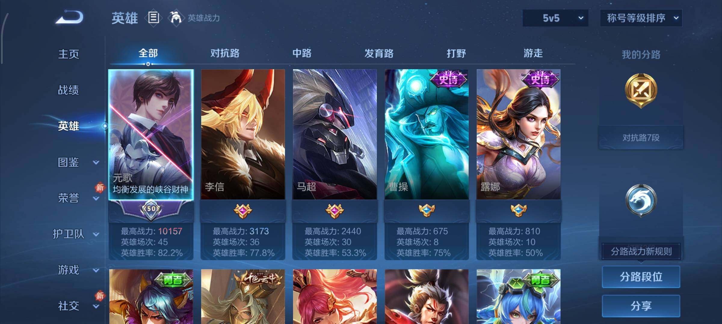 WZCMW4230190王者荣耀账号详情图3 WZCMW4230190王者荣耀账号详情图3