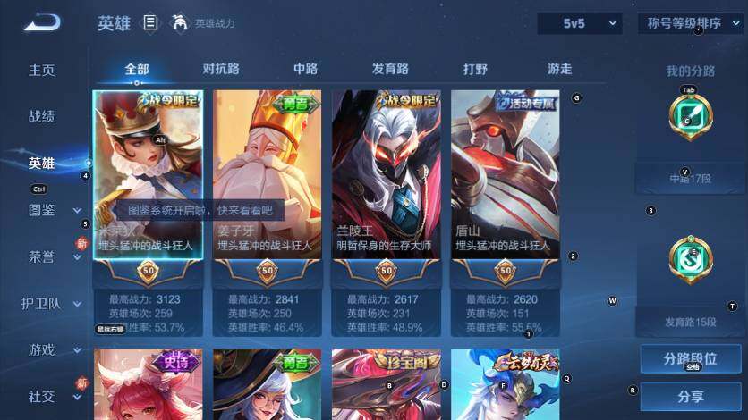 WZLX4220660王者荣耀账号详情图10