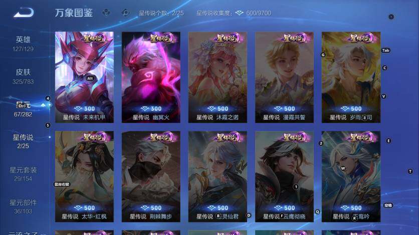 WZLX4220660王者荣耀账号详情图13