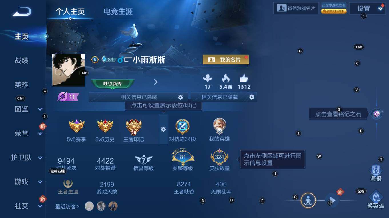 WZQM4223944王者荣耀账号详情图9