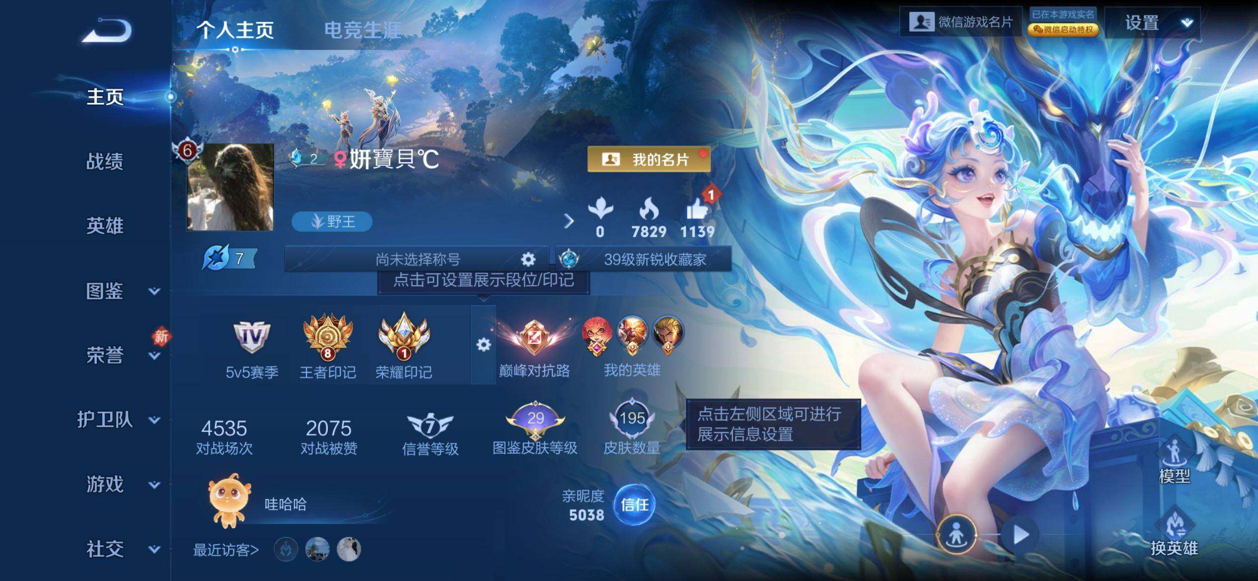 WZQM4220324王者荣耀账号详情图3 WZQM4220324王者荣耀账号详情图3