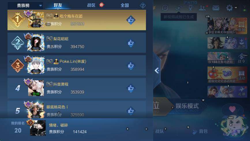 WZLX4225961王者荣耀账号详情图11