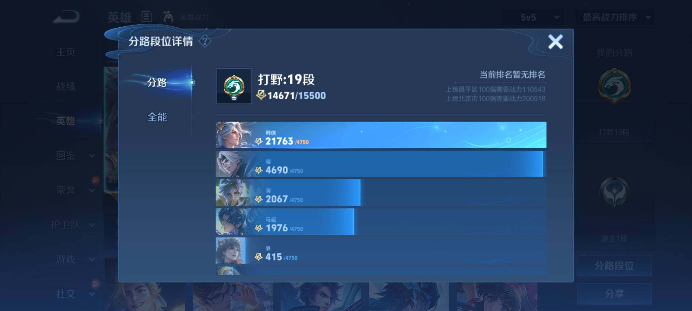 WZCMY4223117王者荣耀账号详情图5 WZCMY4223117王者荣耀账号详情图5