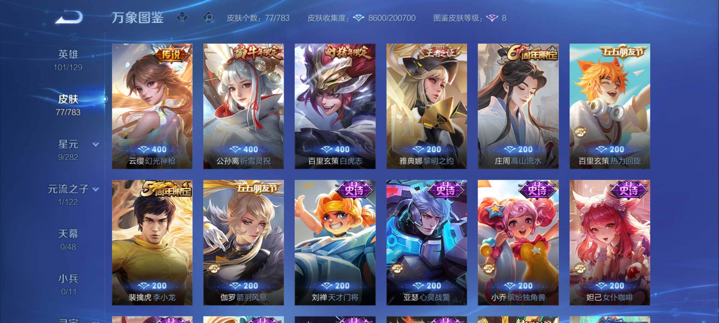 WZCMY4223163王者荣耀账号详情图6