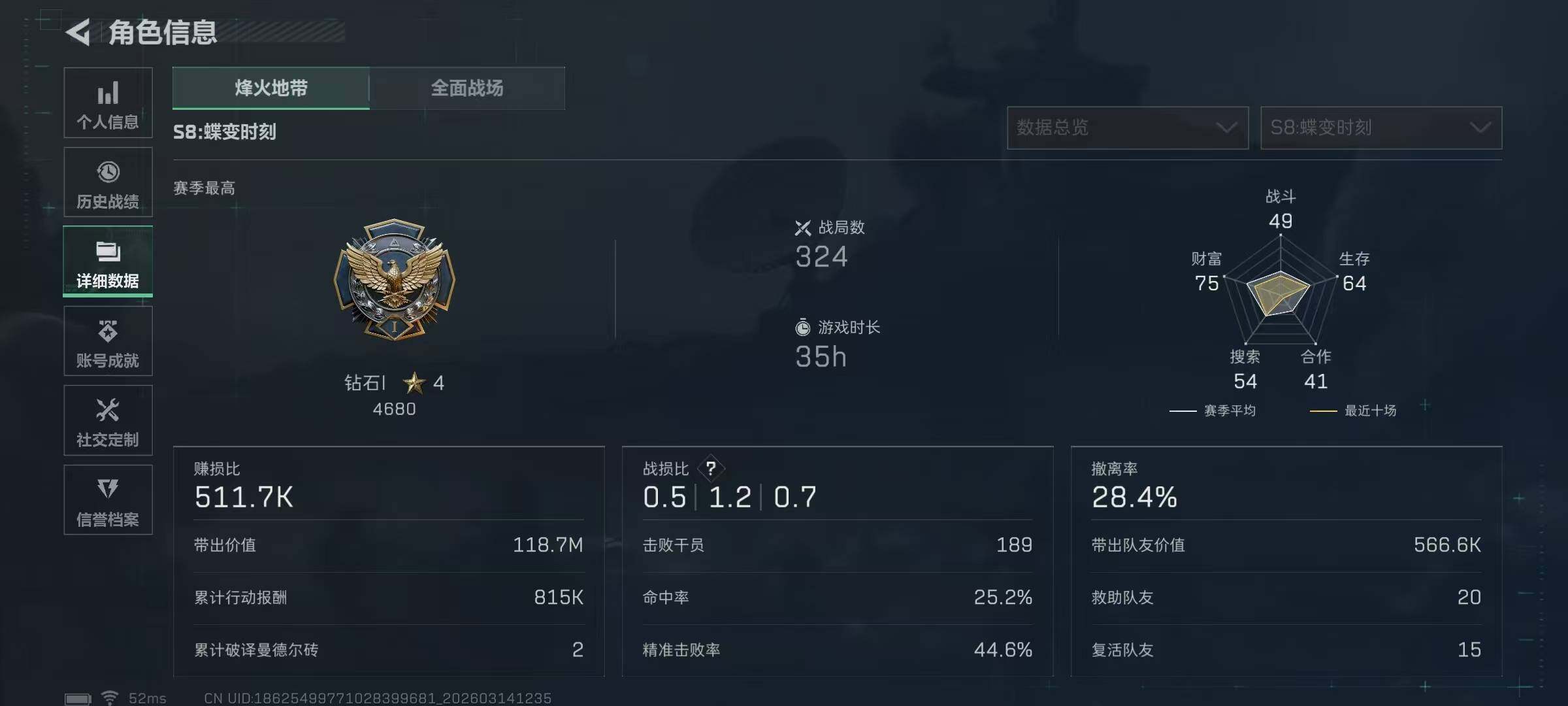 SJZQM470143三角洲行动账号详情图8 SJZQM470143三角洲行动账号详情图8