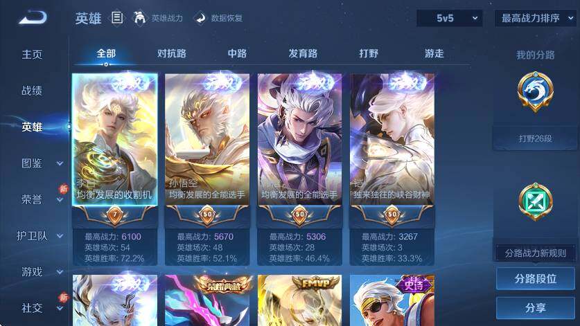 WZLX4226331王者荣耀账号详情图14