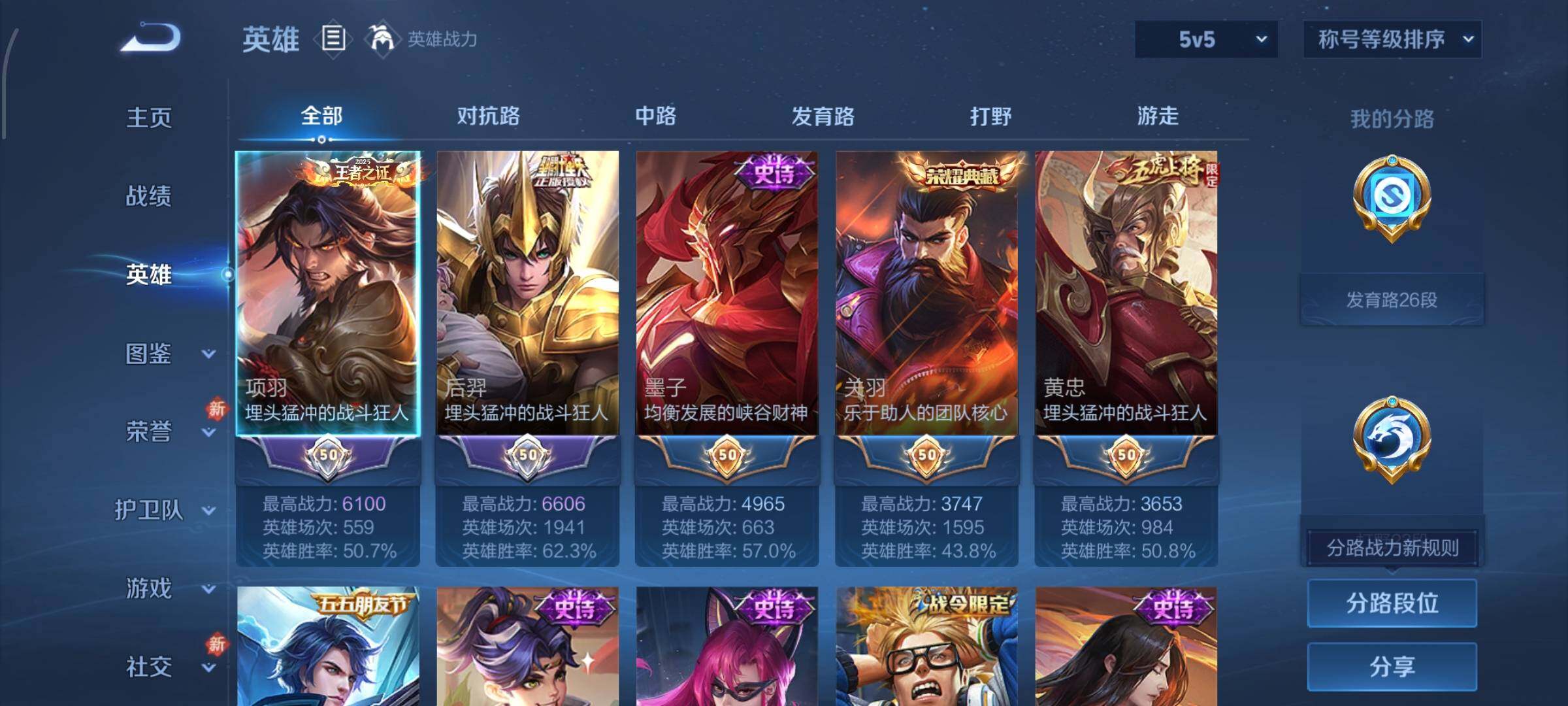 WZLX4226508王者荣耀账号详情图3 WZLX4226508王者荣耀账号详情图3