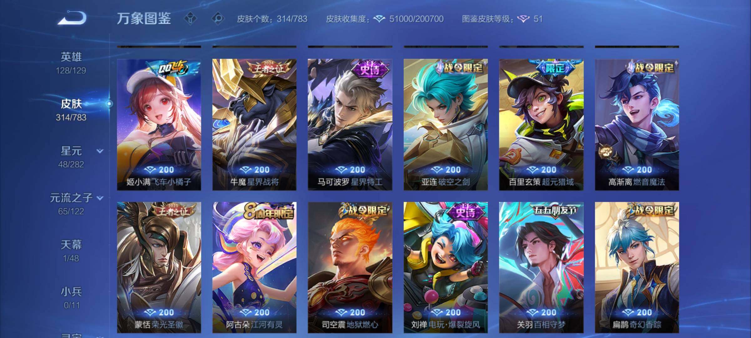 WZCMY4225052王者荣耀账号详情图11