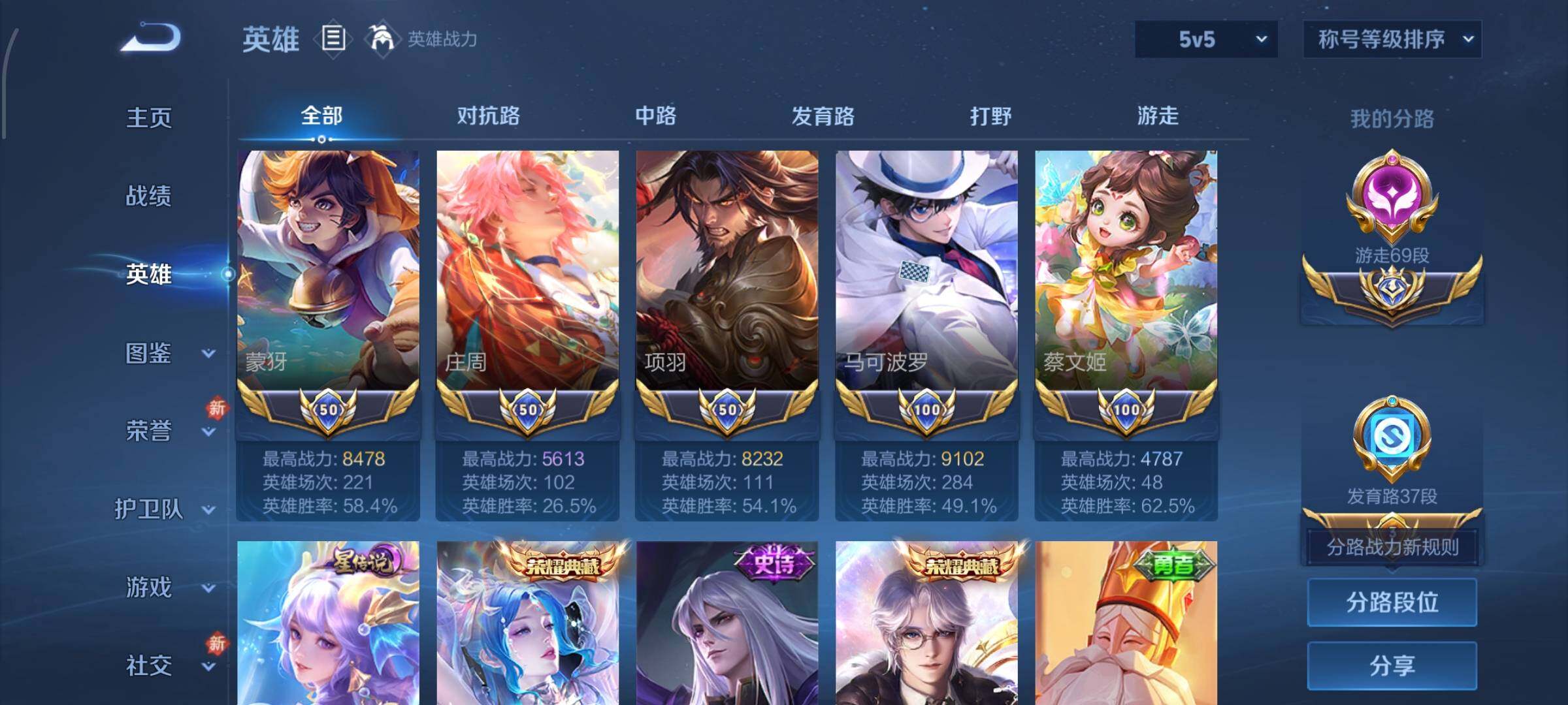 WZLX4257978王者荣耀账号详情图6