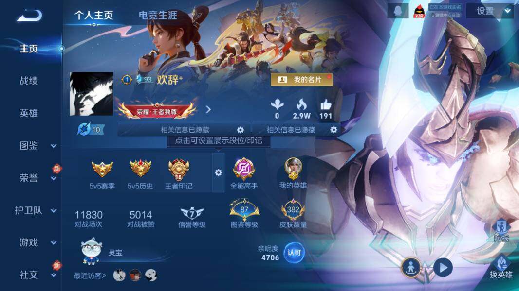 WZQM4223919王者荣耀账号详情图11