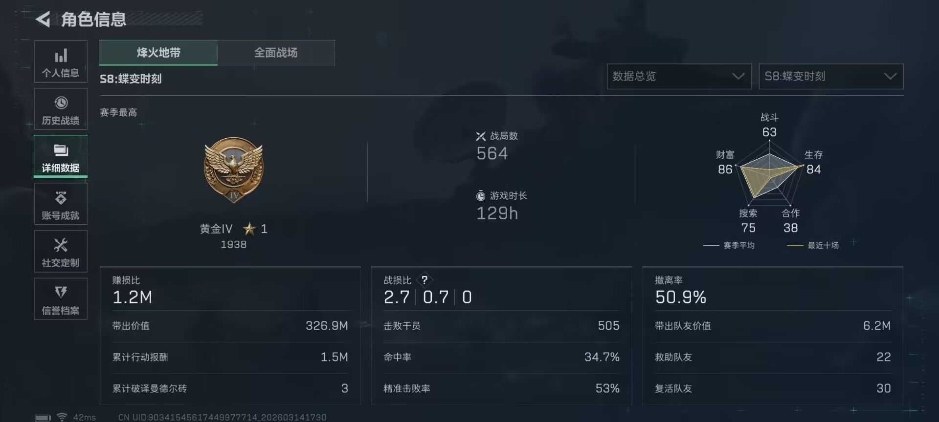 SJZQM468404三角洲行动账号详情图11 SJZQM468404三角洲行动账号详情图11