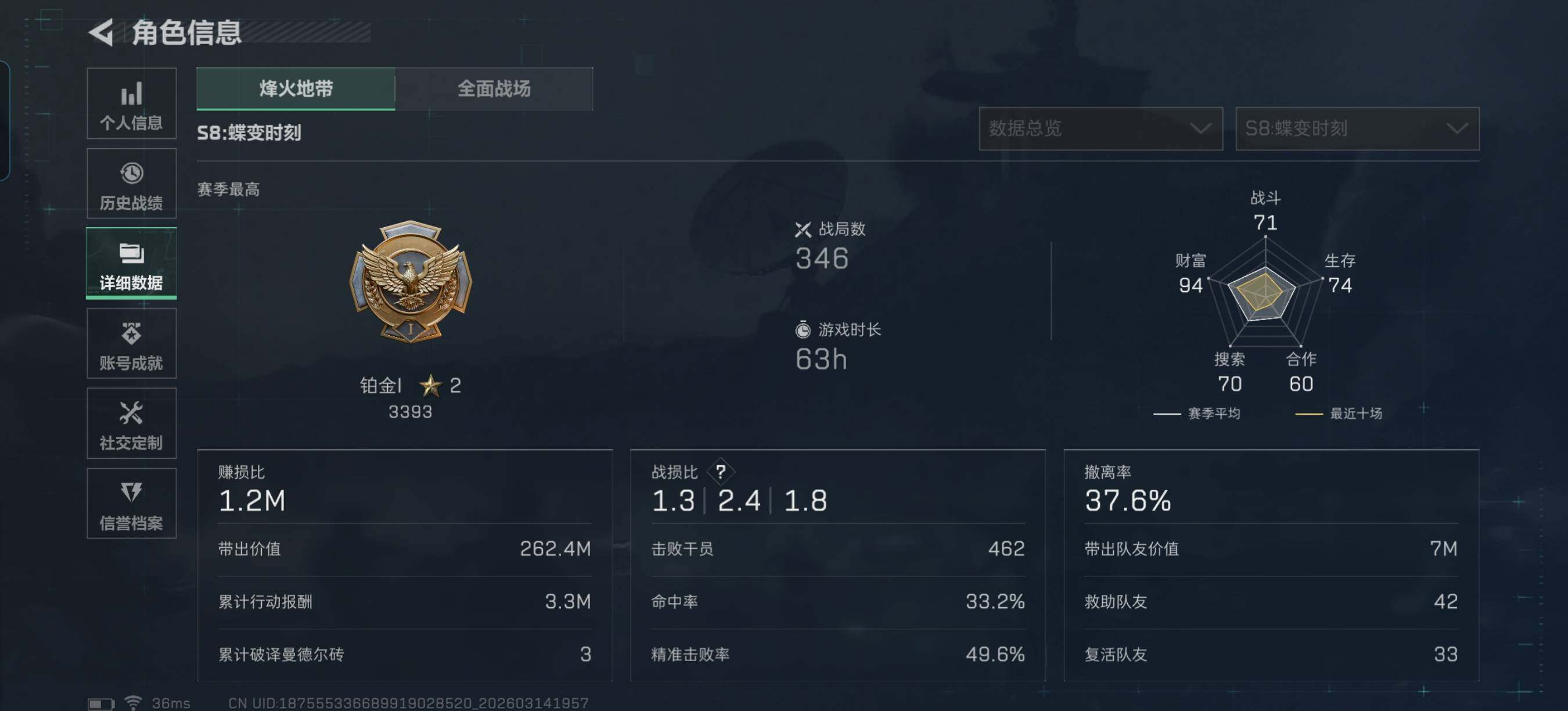 SJZEY469861三角洲行动账号详情图7 SJZEY469861三角洲行动账号详情图7