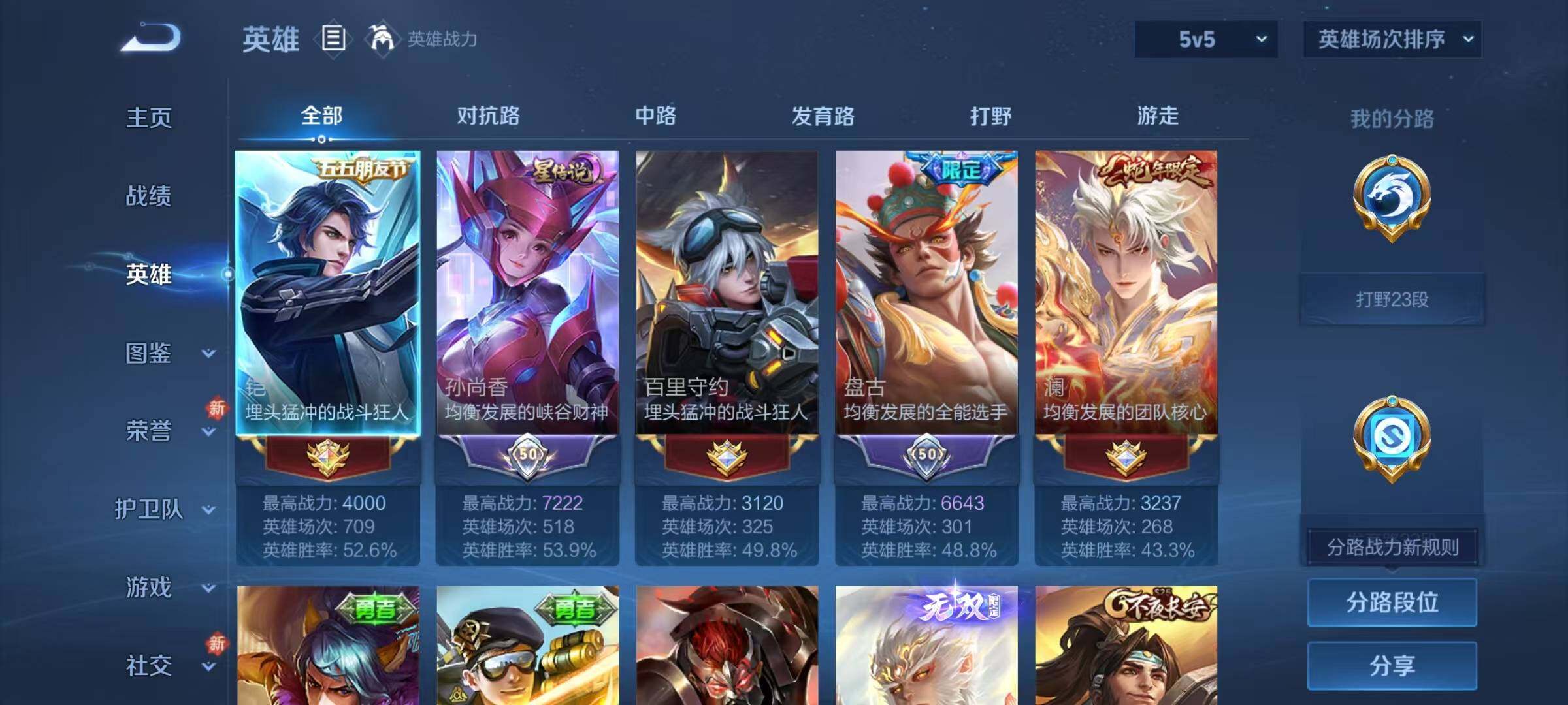 WZQM4229618王者荣耀账号详情图6