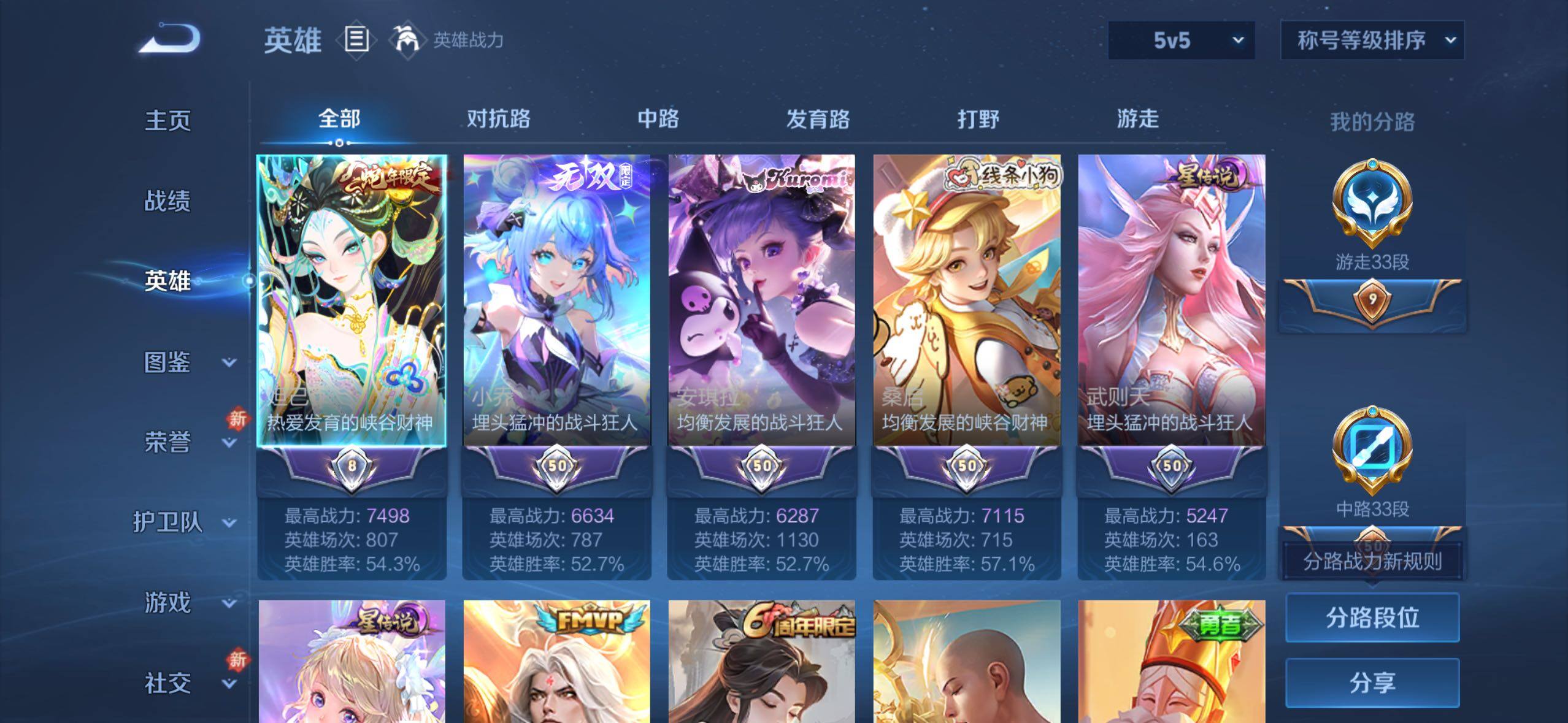 WZLX4228903王者荣耀账号详情图3