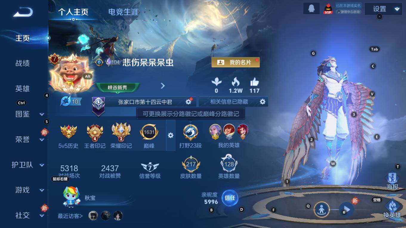 WZQM4232332王者荣耀账号详情图8 WZQM4232332王者荣耀账号详情图8