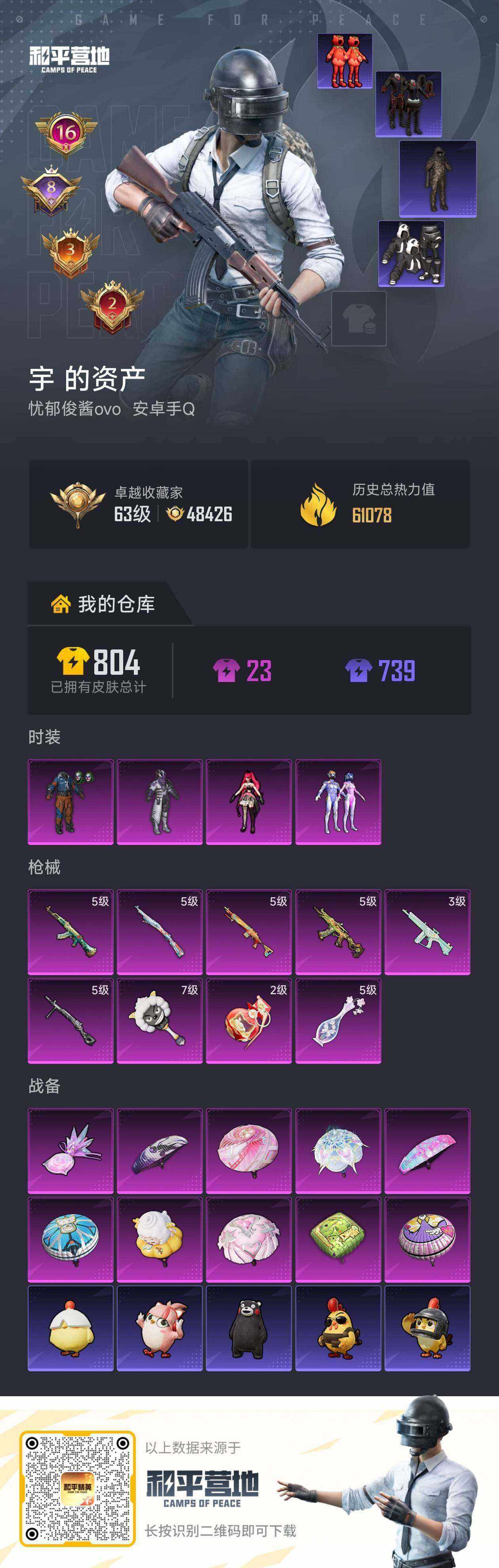 HPQM4145520和平精英账号详情图7