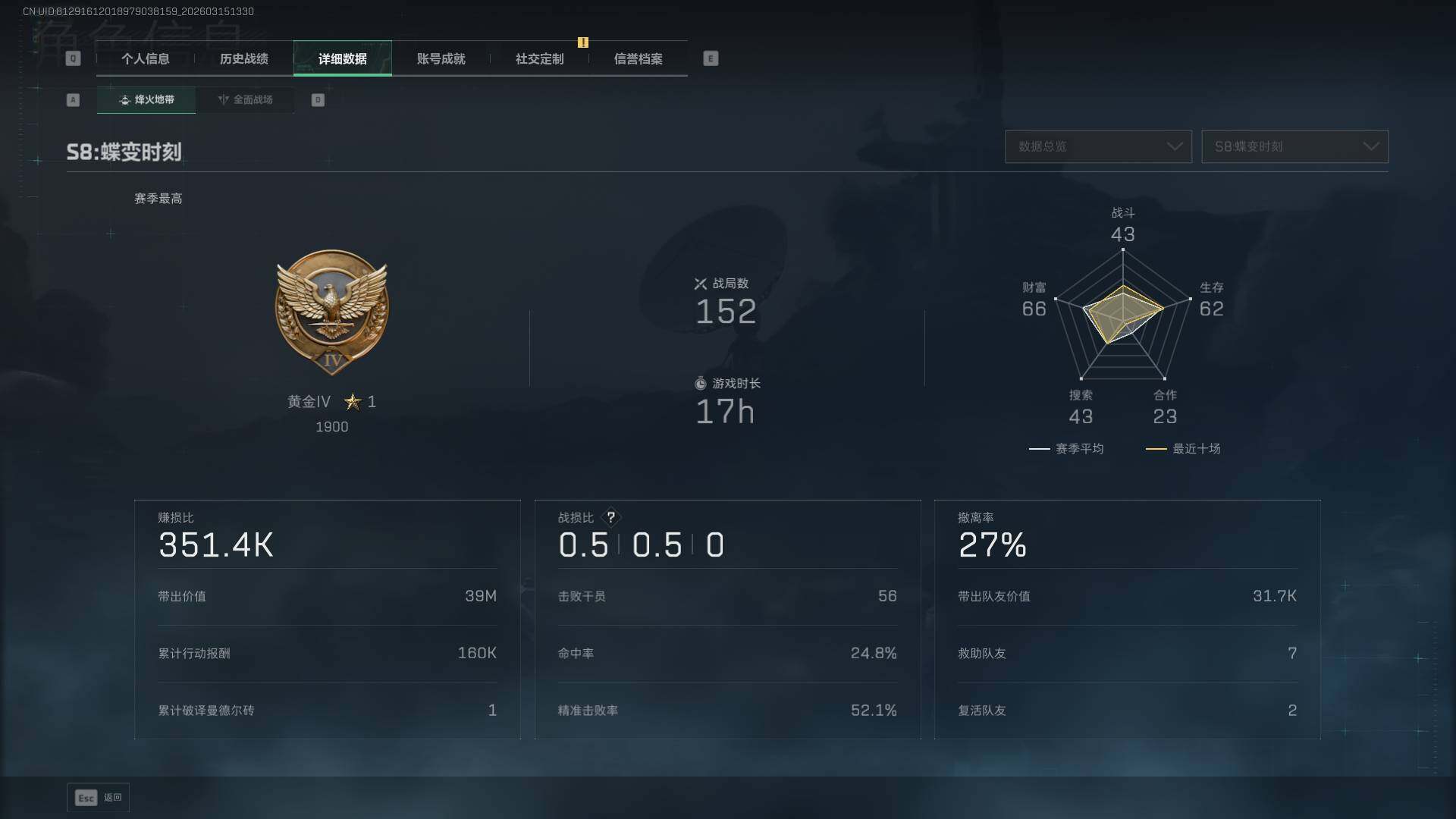 SJZEY469616三角洲行动账号详情图9 SJZEY469616三角洲行动账号详情图9