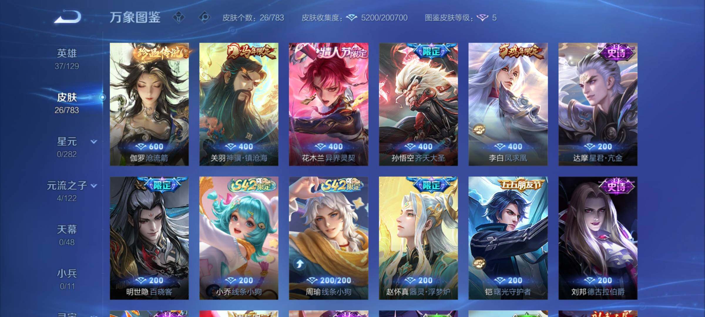 WZCMY4228370王者荣耀账号详情图6