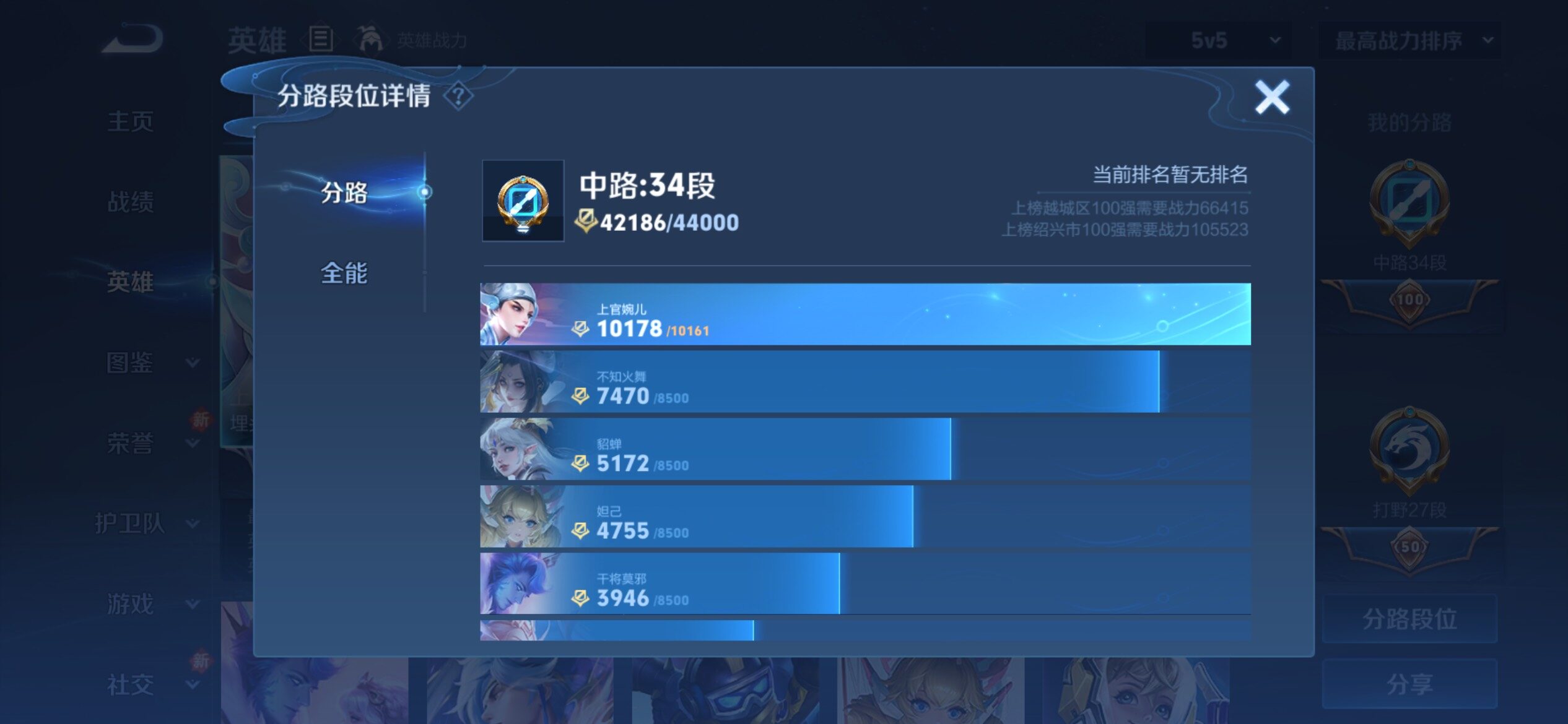 WZCMY4229275王者荣耀账号详情图4 WZCMY4229275王者荣耀账号详情图4