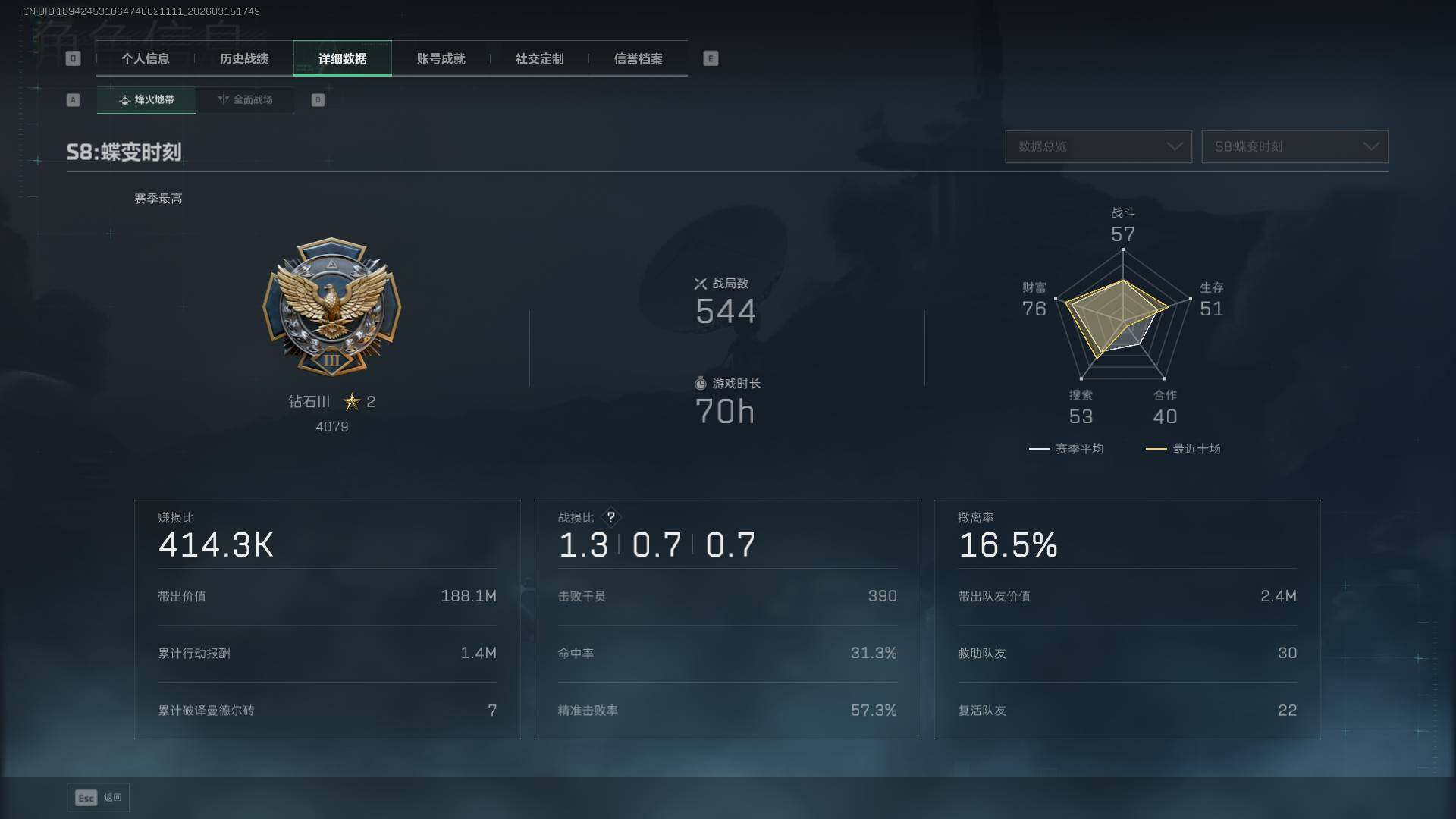 SJZQM469901三角洲行动账号详情图8 SJZQM469901三角洲行动账号详情图8