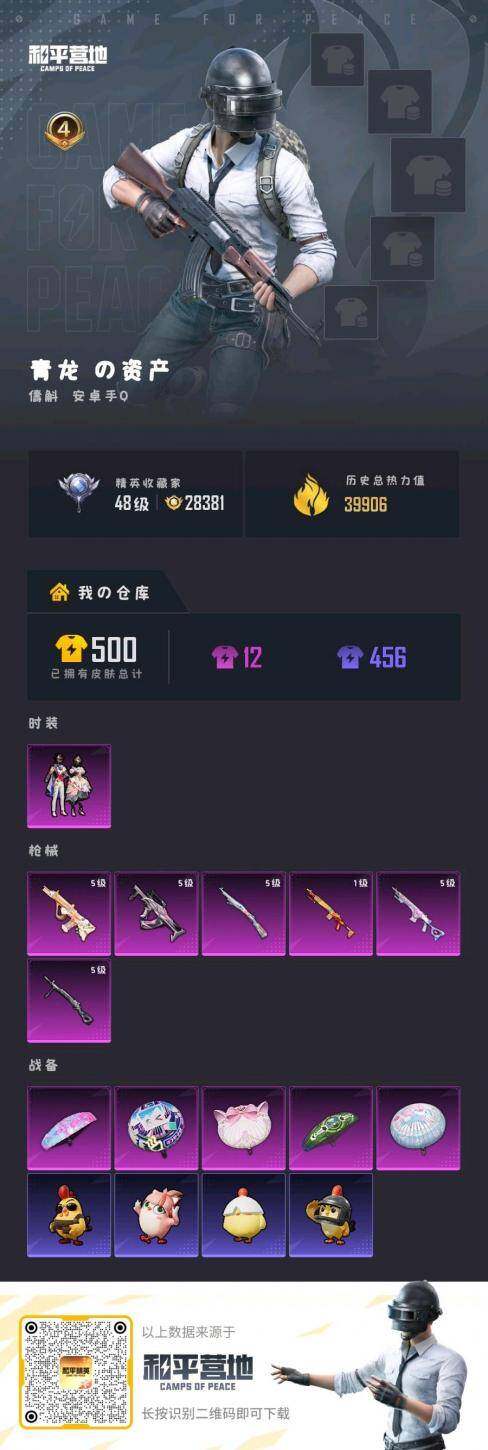 HPQM4126562和平精英账号详情图12