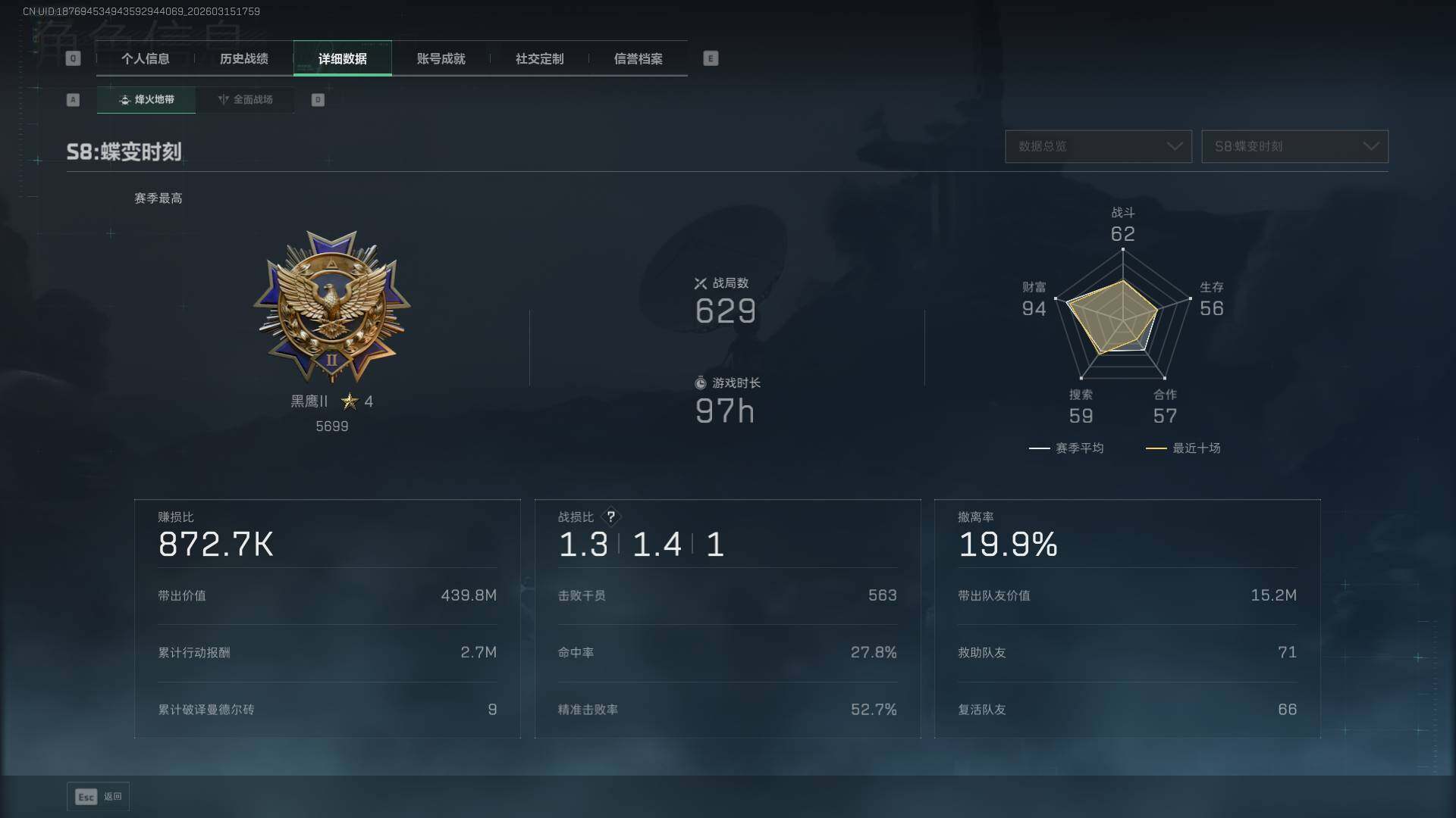 SJZEY469896三角洲行动账号详情图11 SJZEY469896三角洲行动账号详情图11