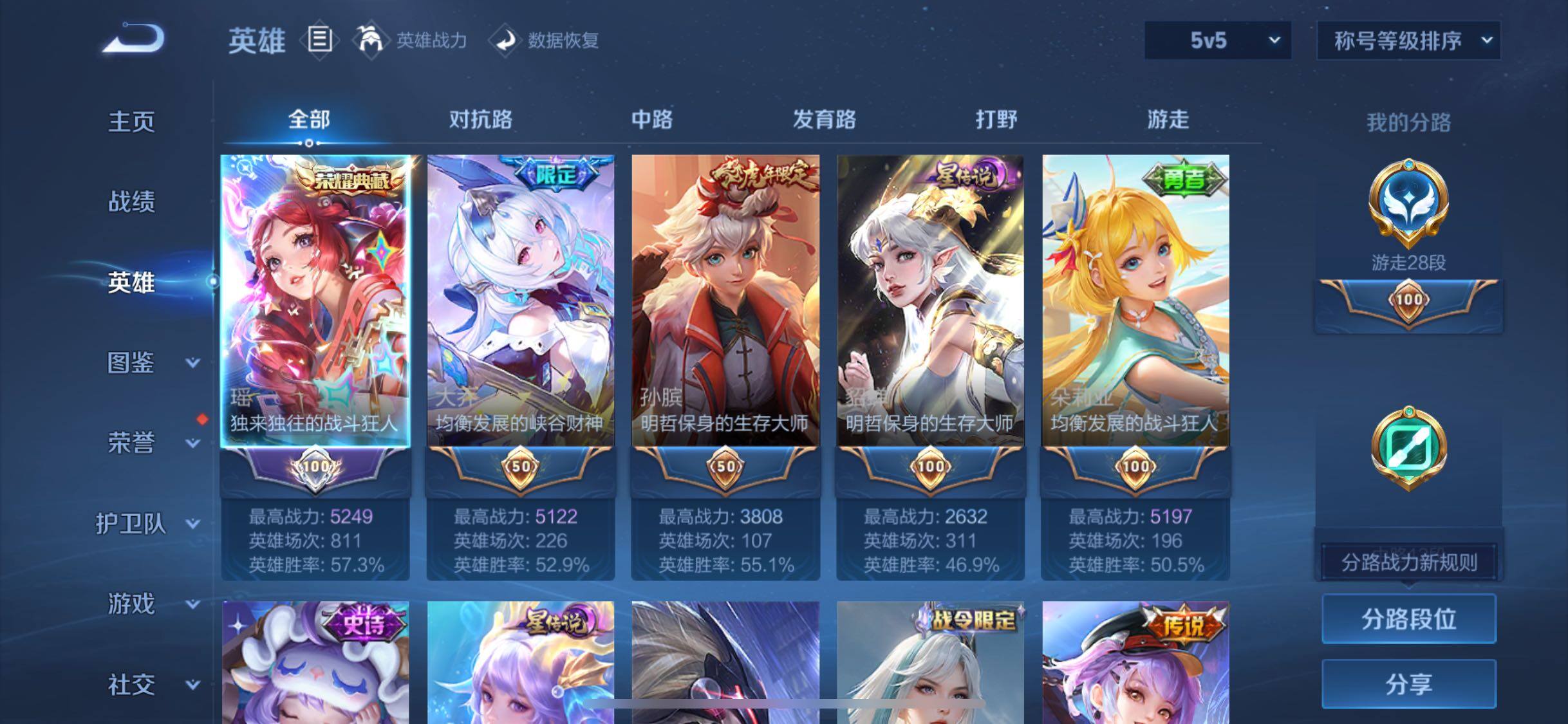 WZLX4229697王者荣耀账号详情图3