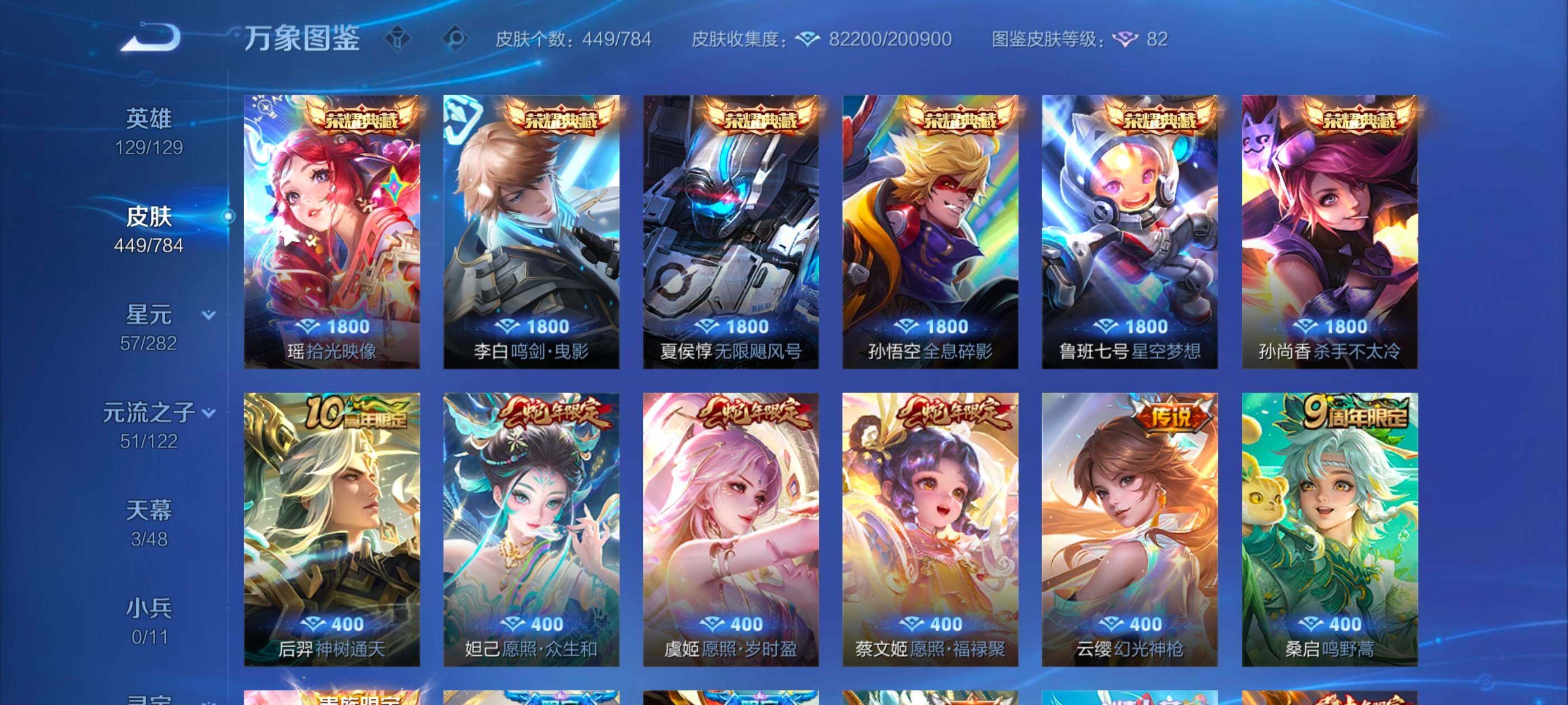 WZLX4229280王者荣耀账号详情图6