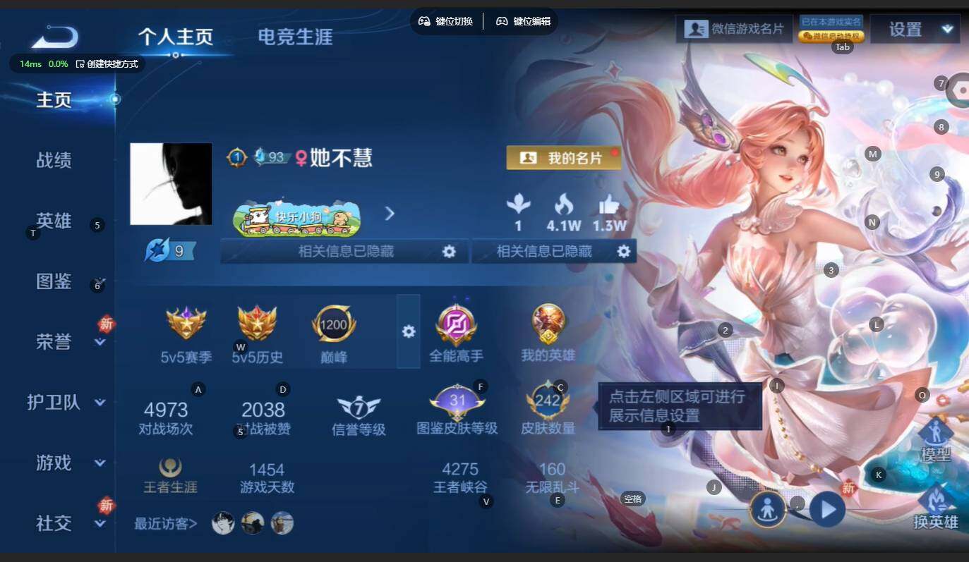 WZBSY4236108王者荣耀账号详情图2