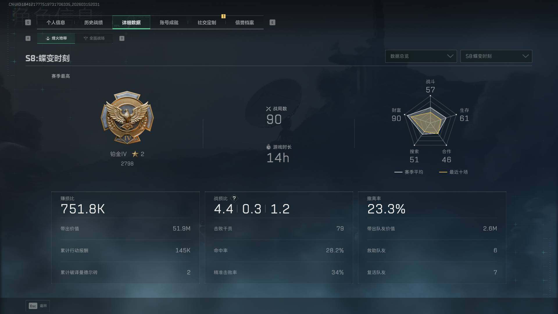 SJZEY470176三角洲行动账号详情图7 SJZEY470176三角洲行动账号详情图7