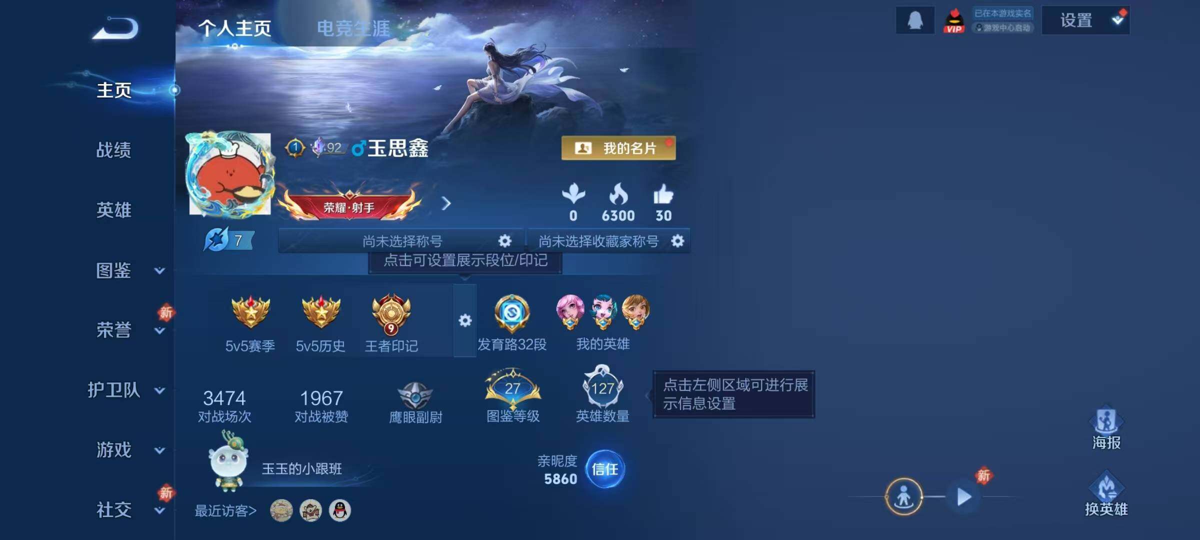 WZJZ4229425王者荣耀账号详情图4