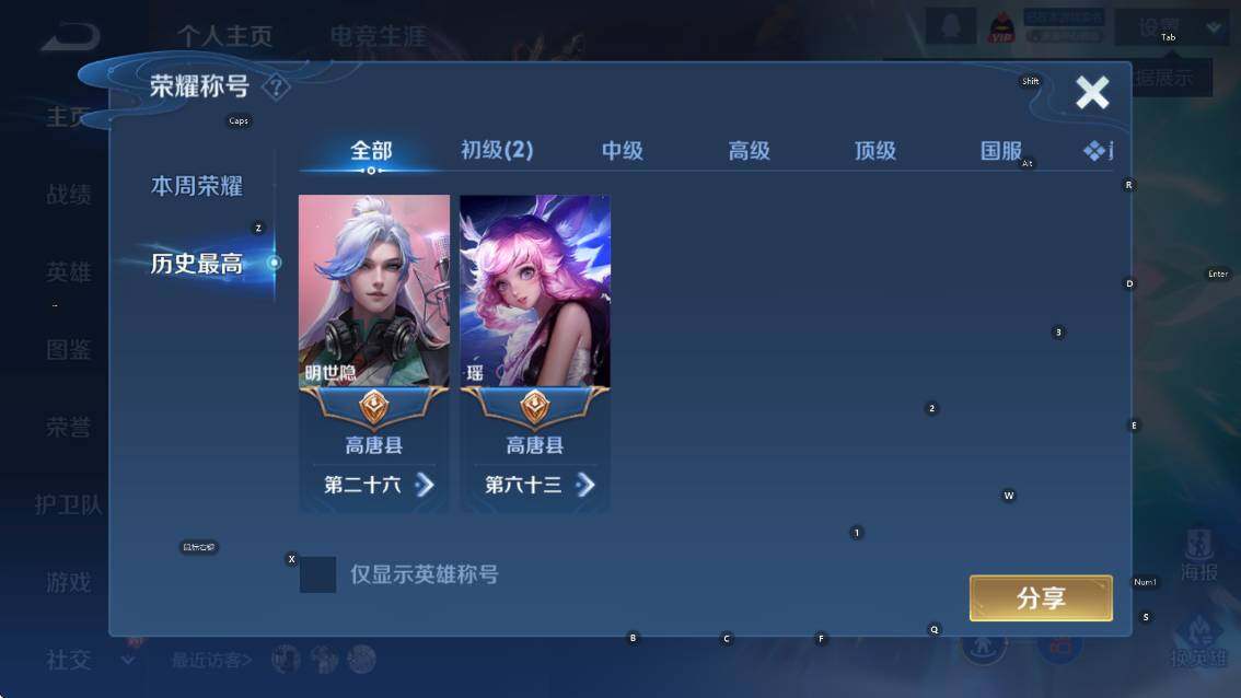 WZLX4229510王者荣耀账号详情图10