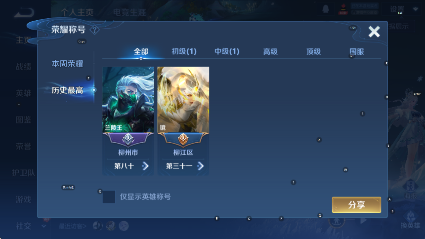 WZLX4229559王者荣耀账号详情图13