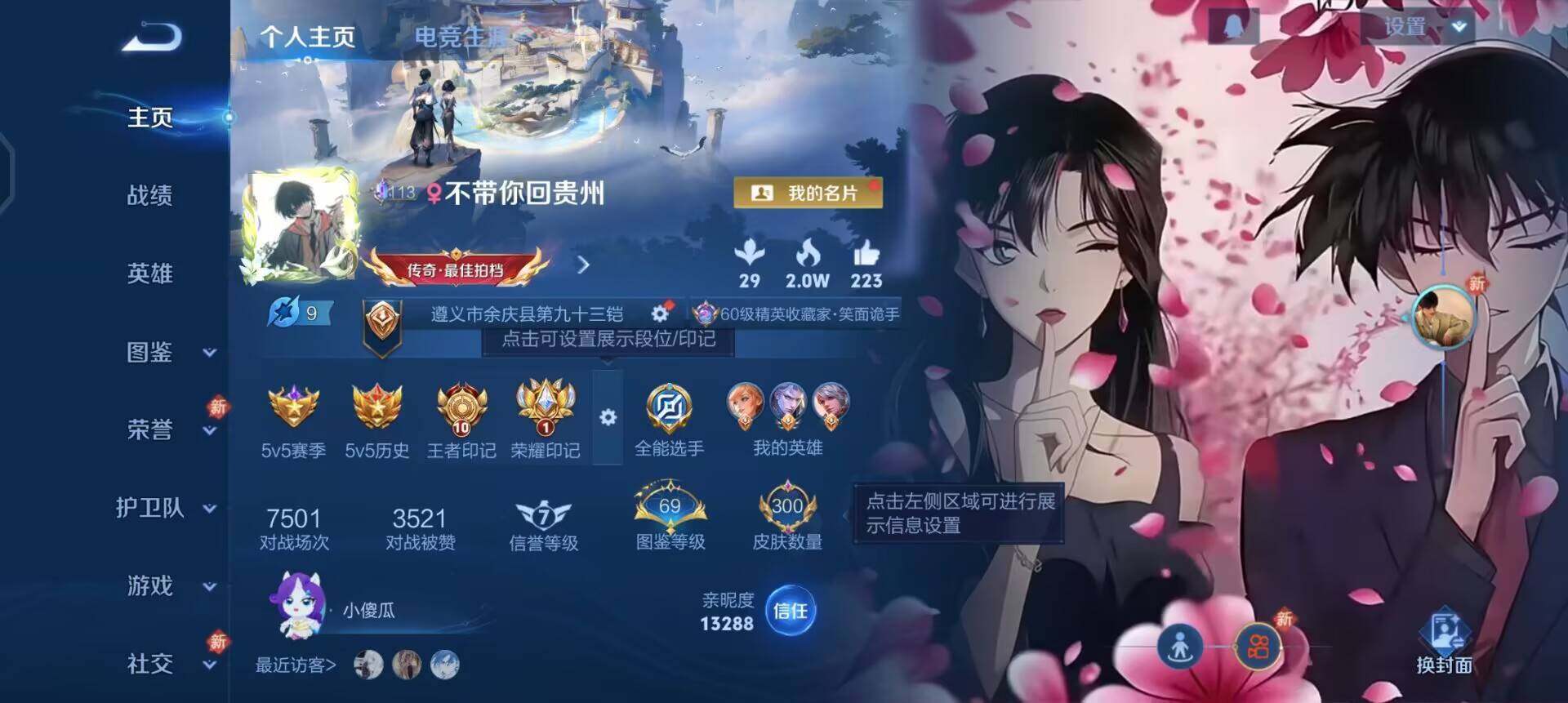 WZQM4238102王者荣耀账号详情图3