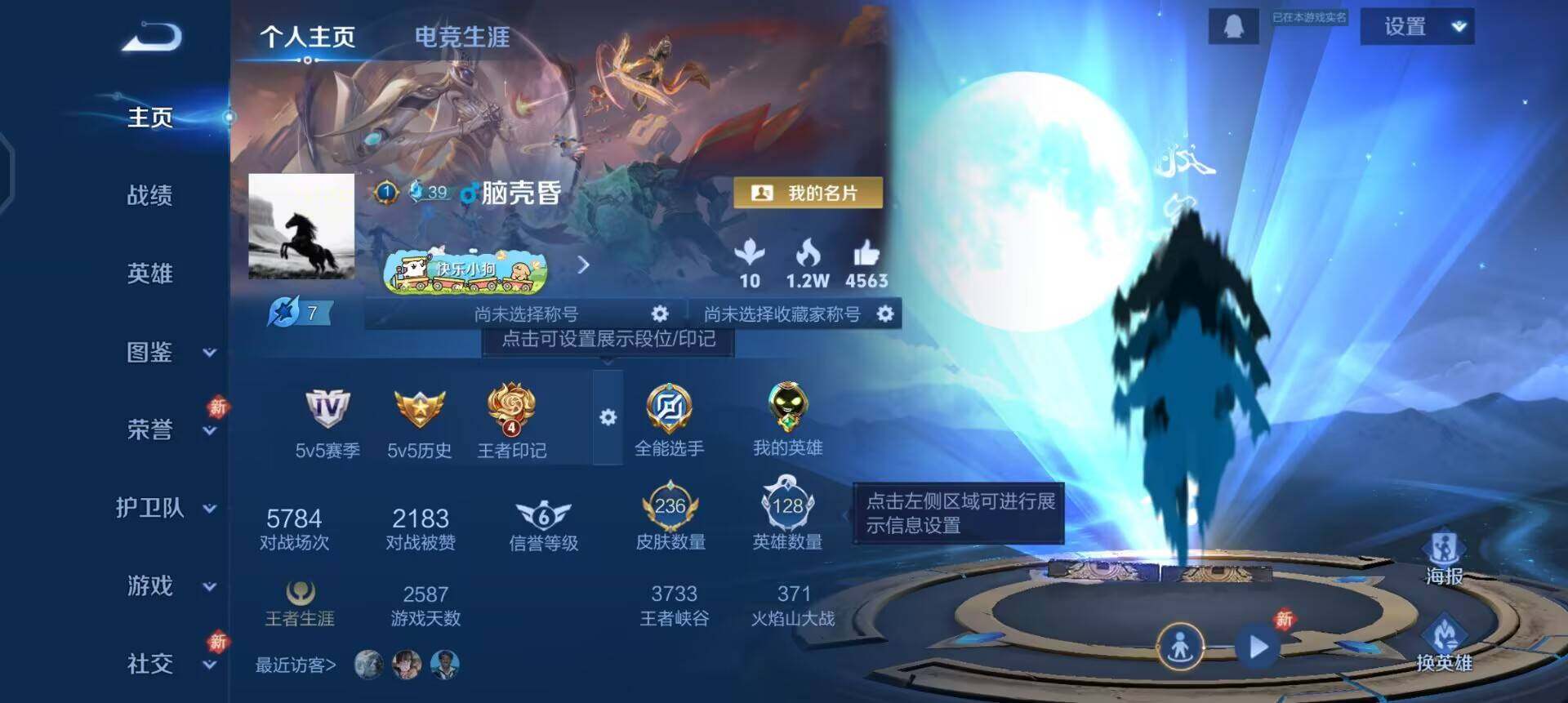 WZQM4234685王者荣耀账号详情图3